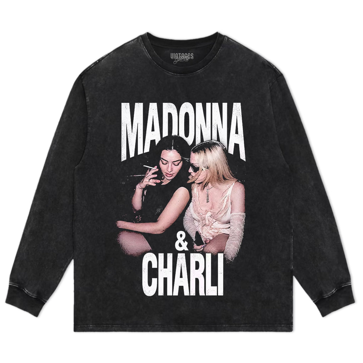 MADONNA & CHARLI XCX TANK TOP & TEE & LONG SLEEVE & LAYERED LS & HOODIE