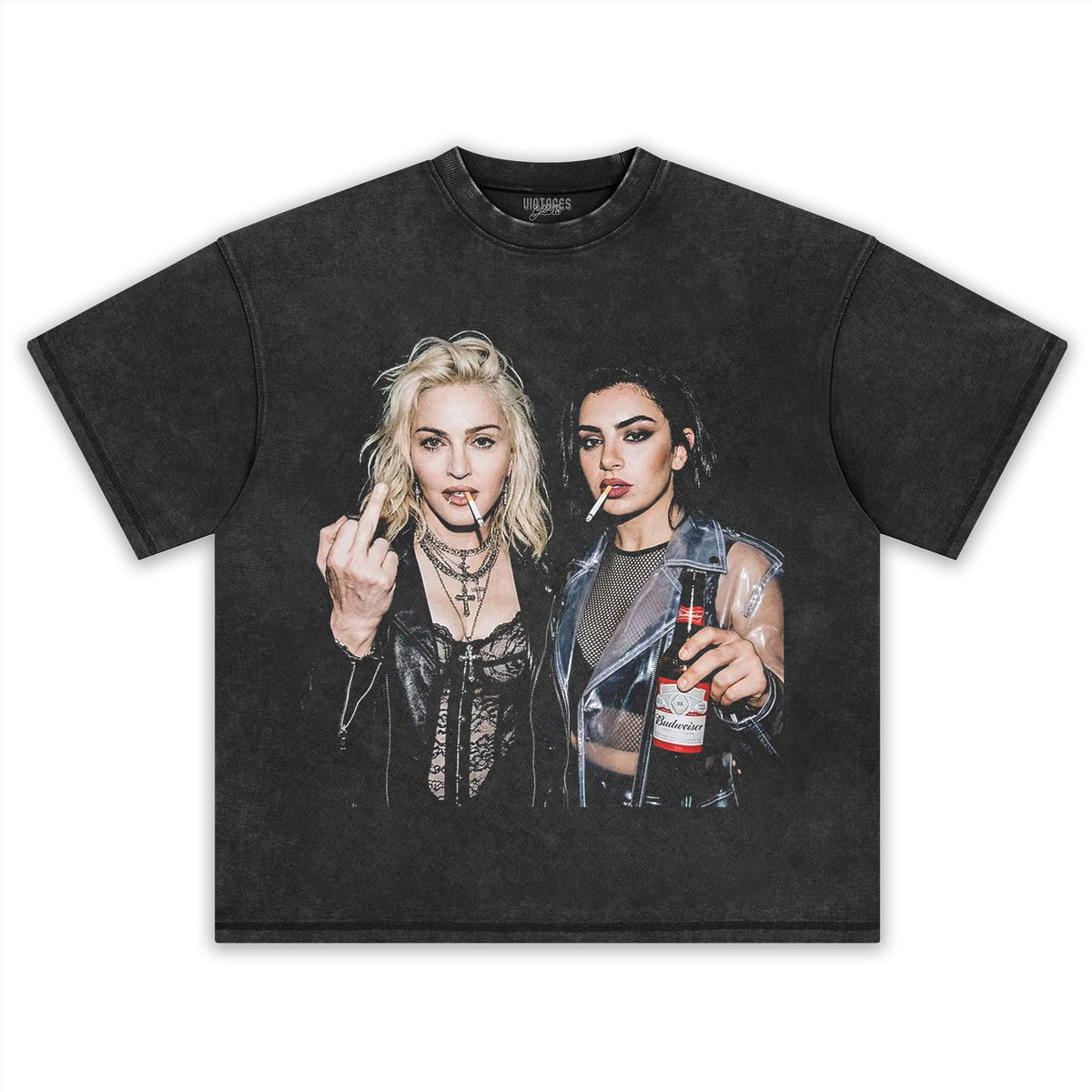 MADONNA & CHARLI XCX V2 TANK TOP & TEE & LONG SLEEVE & LAYERED LS & HOODIE