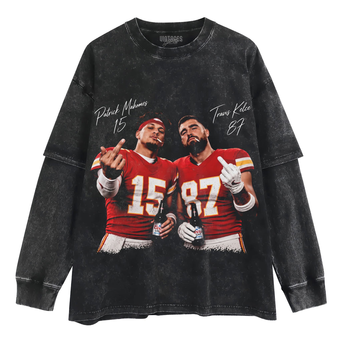 MAHOMES & KELCE TANK TOP & TEE & LONG SLEEVE & LAYERED LS & HOODIE