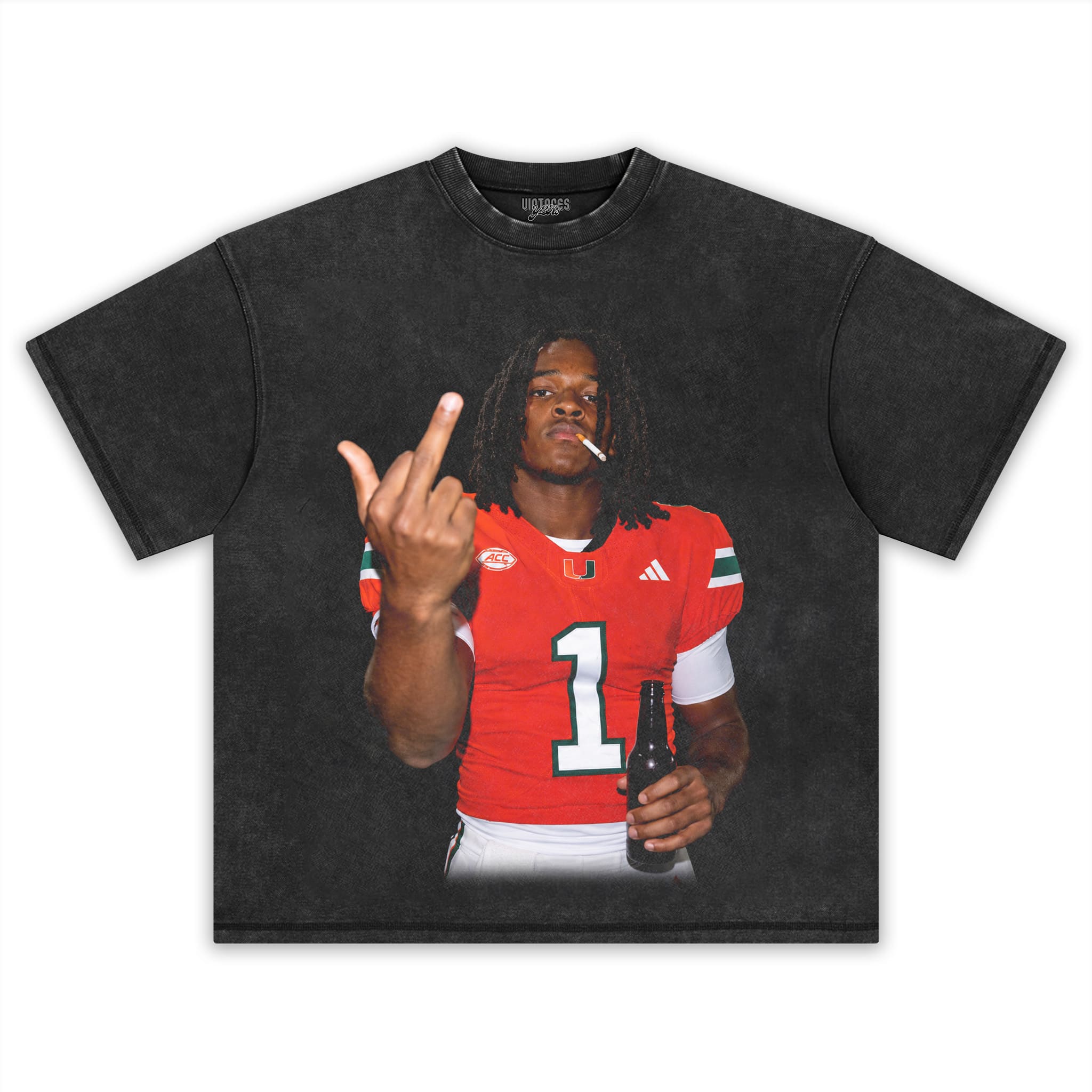 MALACHI TONEY - MIDDLE FINGER V2 TANK TOP & TEE & LONG SLEEVE & LAYERED LS & HOODIE
