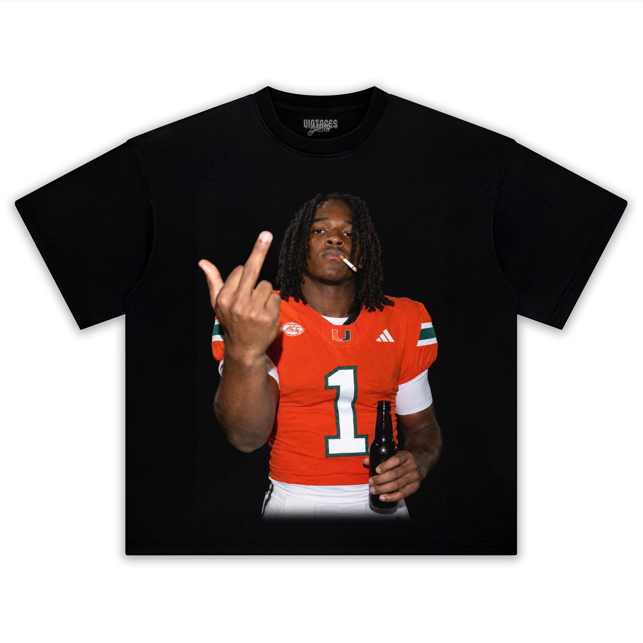 MALACHI TONEY - MIDDLE FINGER V2 TANK TOP & TEE & LONG SLEEVE & LAYERED LS & HOODIE