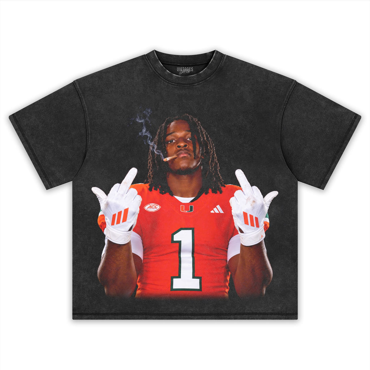 MALACHI TONEY - MIDDLE FINGER V3 TANK TOP & TEE & LONG SLEEVE & LAYERED LS & HOODIE
