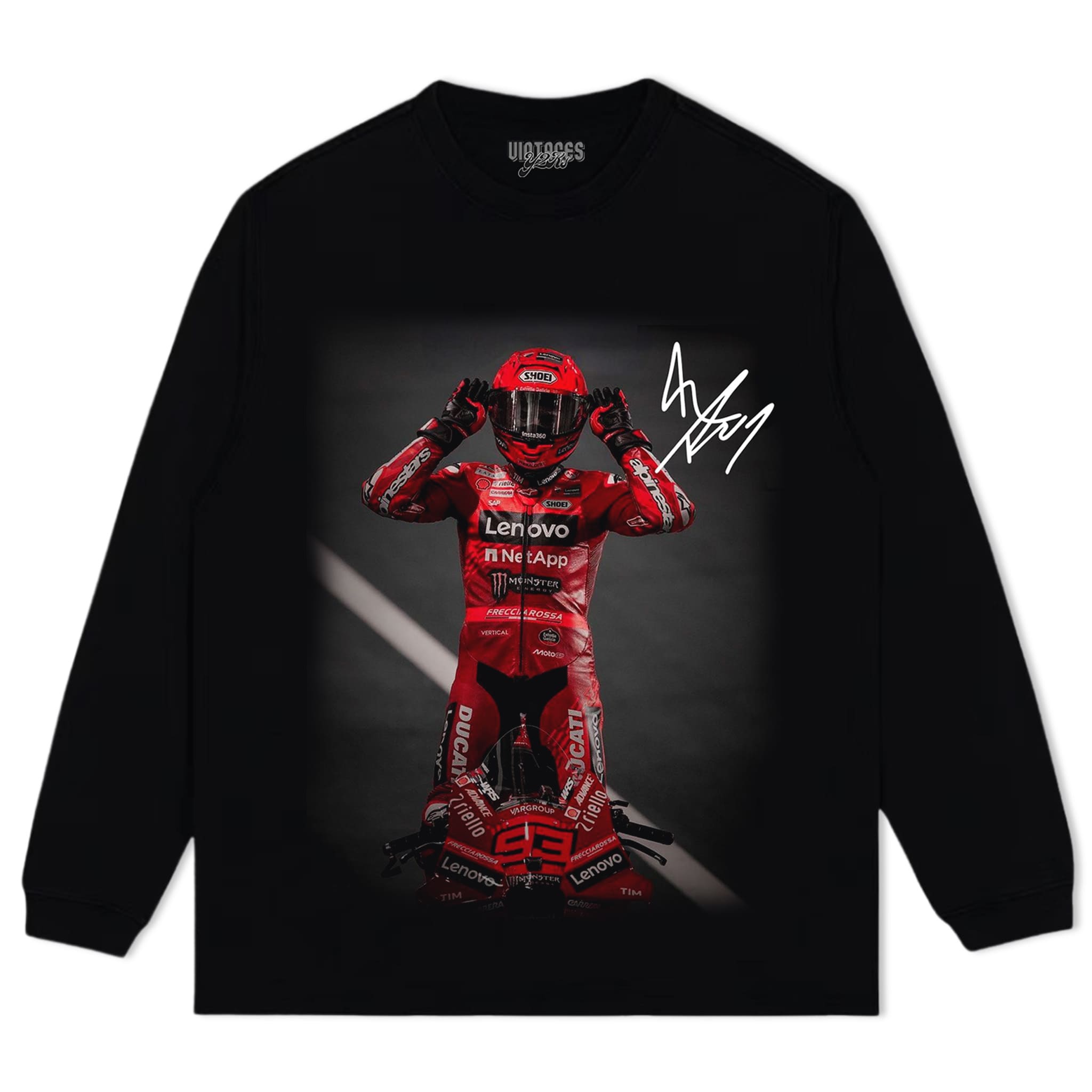 MARC MÁRQUEZ 2025 DUCATI LENOVO TEAM TANK TOP & TEE & LONG SLEEVE & LAYERED LS & HOODIE