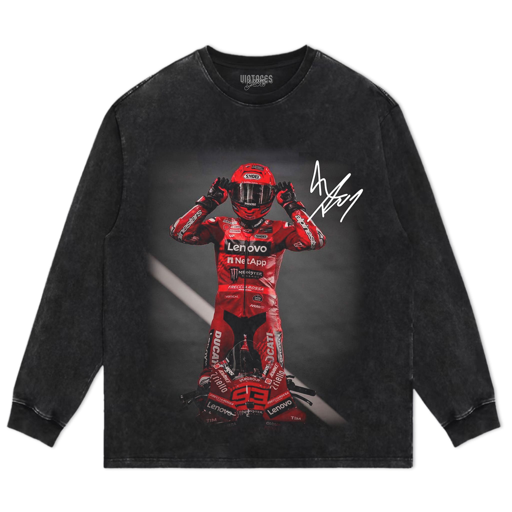 MARC MÁRQUEZ 2025 DUCATI LENOVO TEAM TANK TOP & TEE & LONG SLEEVE & LAYERED LS & HOODIE