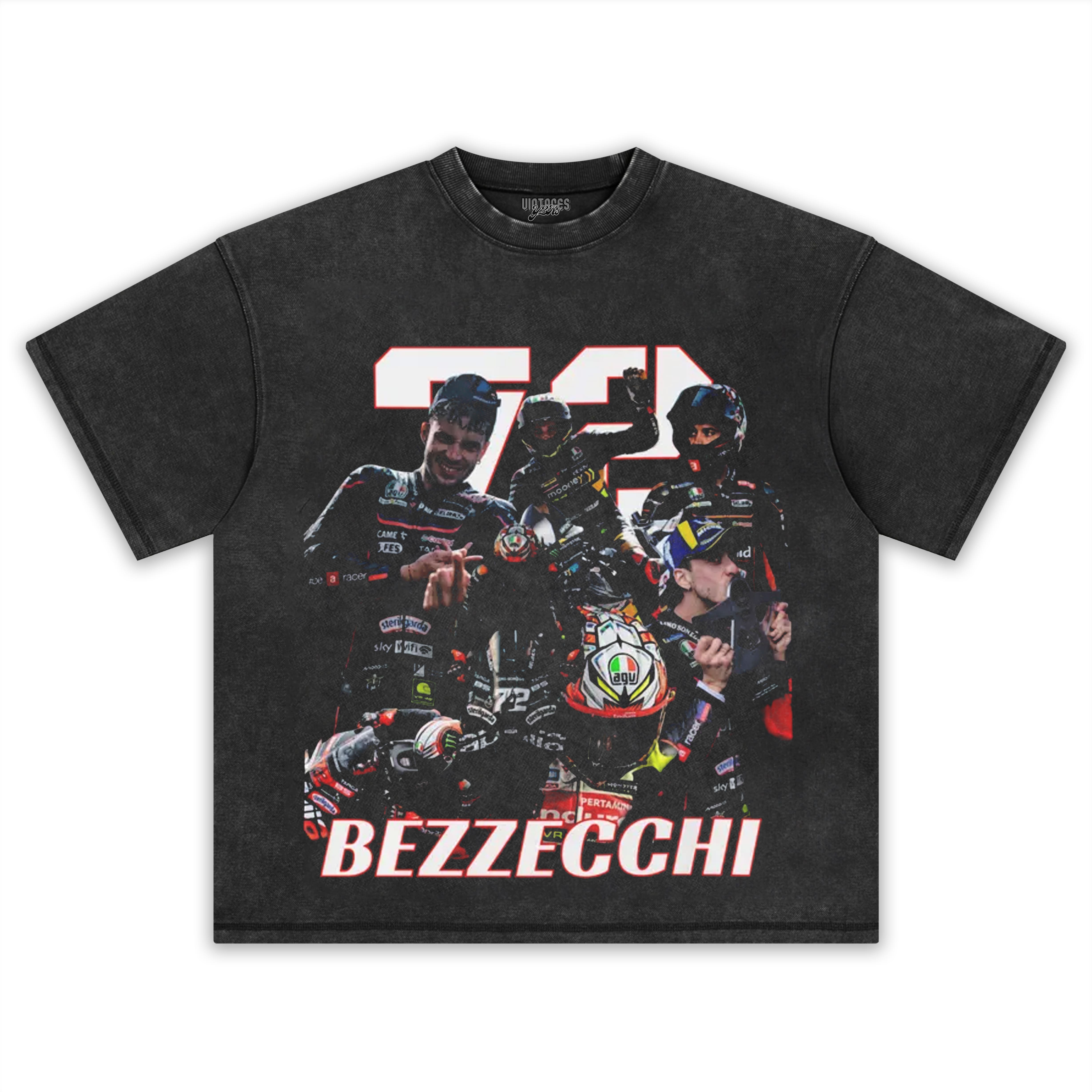 MARCO BEZZECCHI VINTAGE MOTOGP TANK TOP & TEE & LONG SLEEVE & LAYERED LS & HOODIE