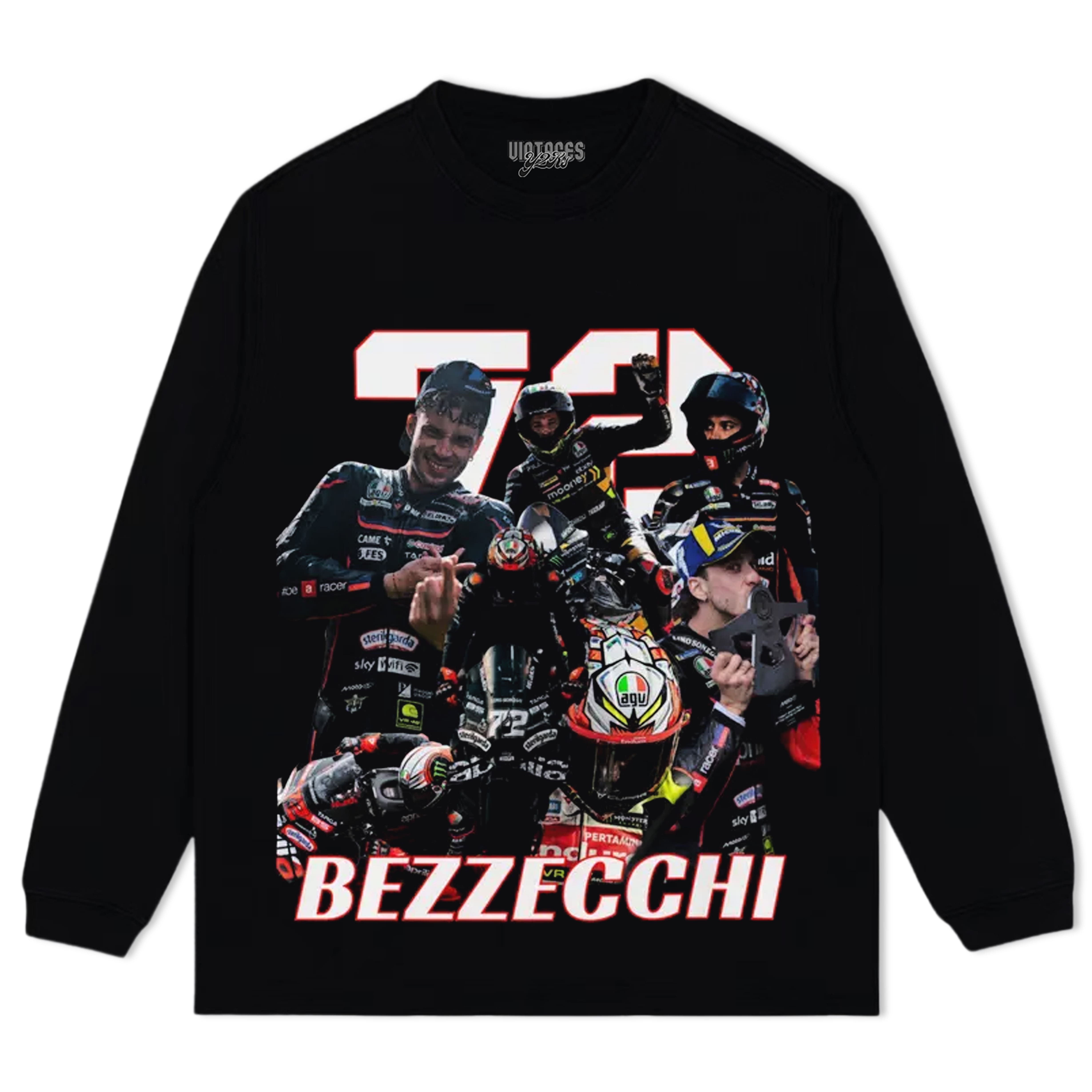 MARCO BEZZECCHI VINTAGE MOTOGP TANK TOP & TEE & LONG SLEEVE & LAYERED LS & HOODIE