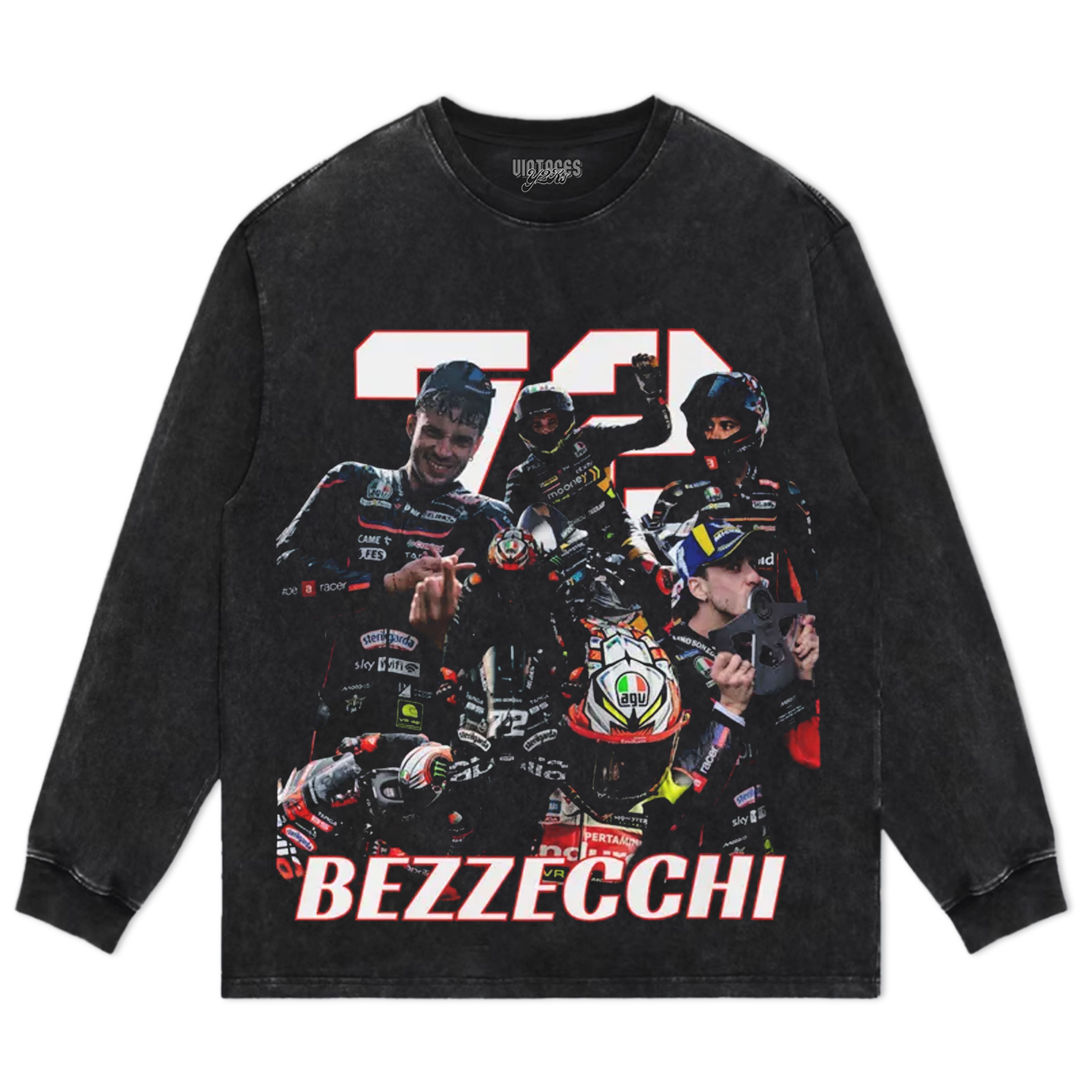 MARCO BEZZECCHI VINTAGE MOTOGP TANK TOP & TEE & LONG SLEEVE & LAYERED LS & HOODIE