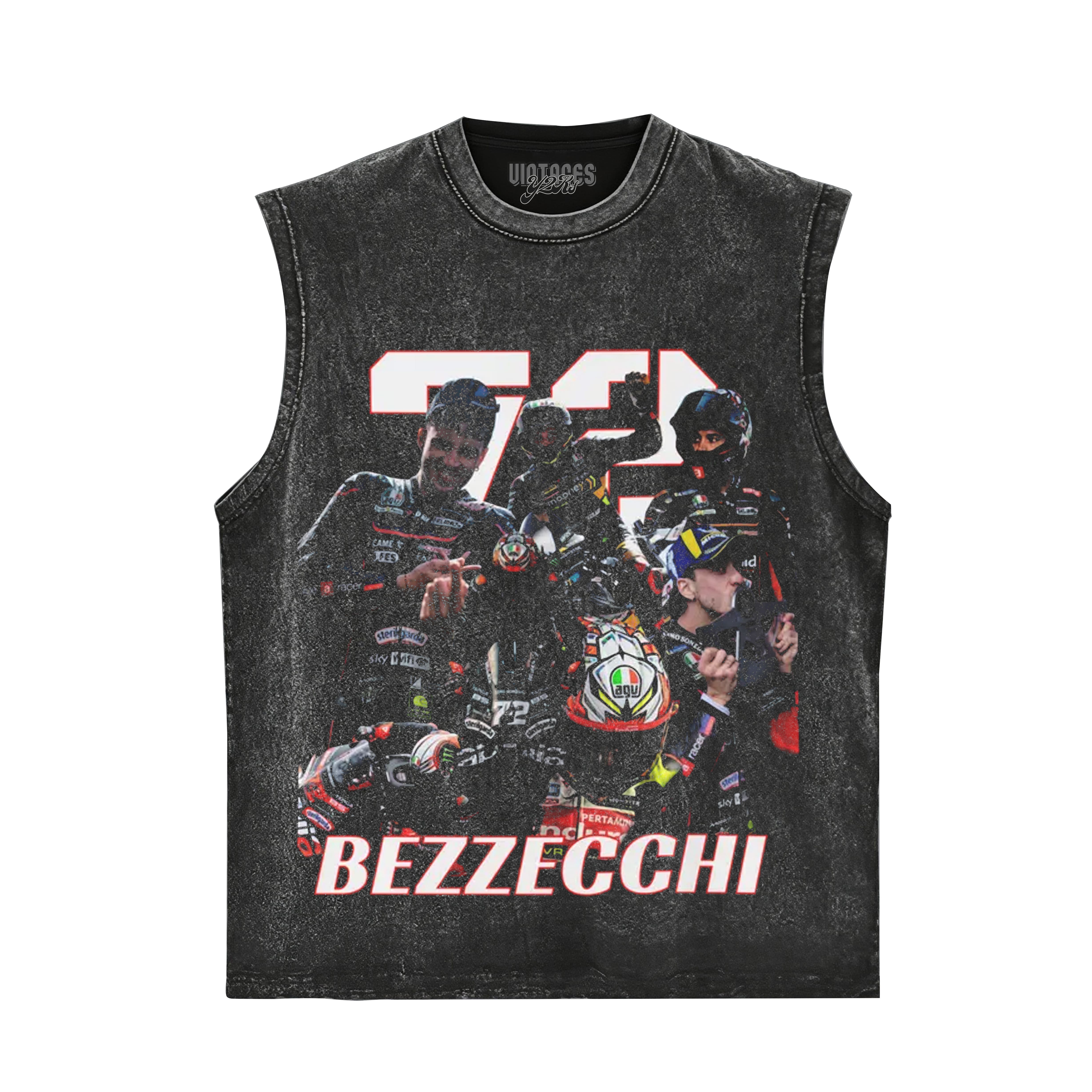 MARCO BEZZECCHI VINTAGE MOTOGP TANK TOP & TEE & LONG SLEEVE & LAYERED LS & HOODIE