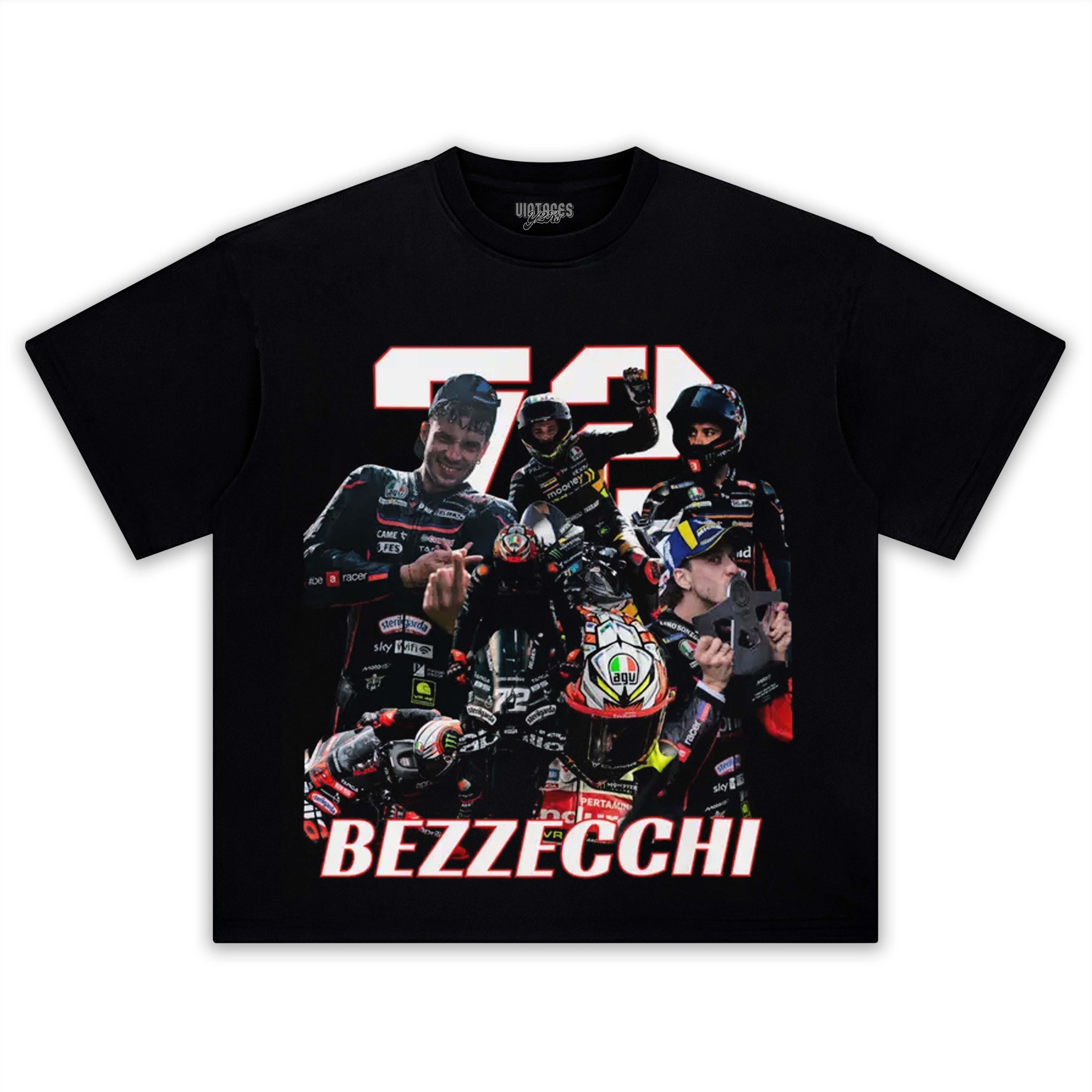 MARCO BEZZECCHI VINTAGE MOTOGP TANK TOP & TEE & LONG SLEEVE & LAYERED LS & HOODIE