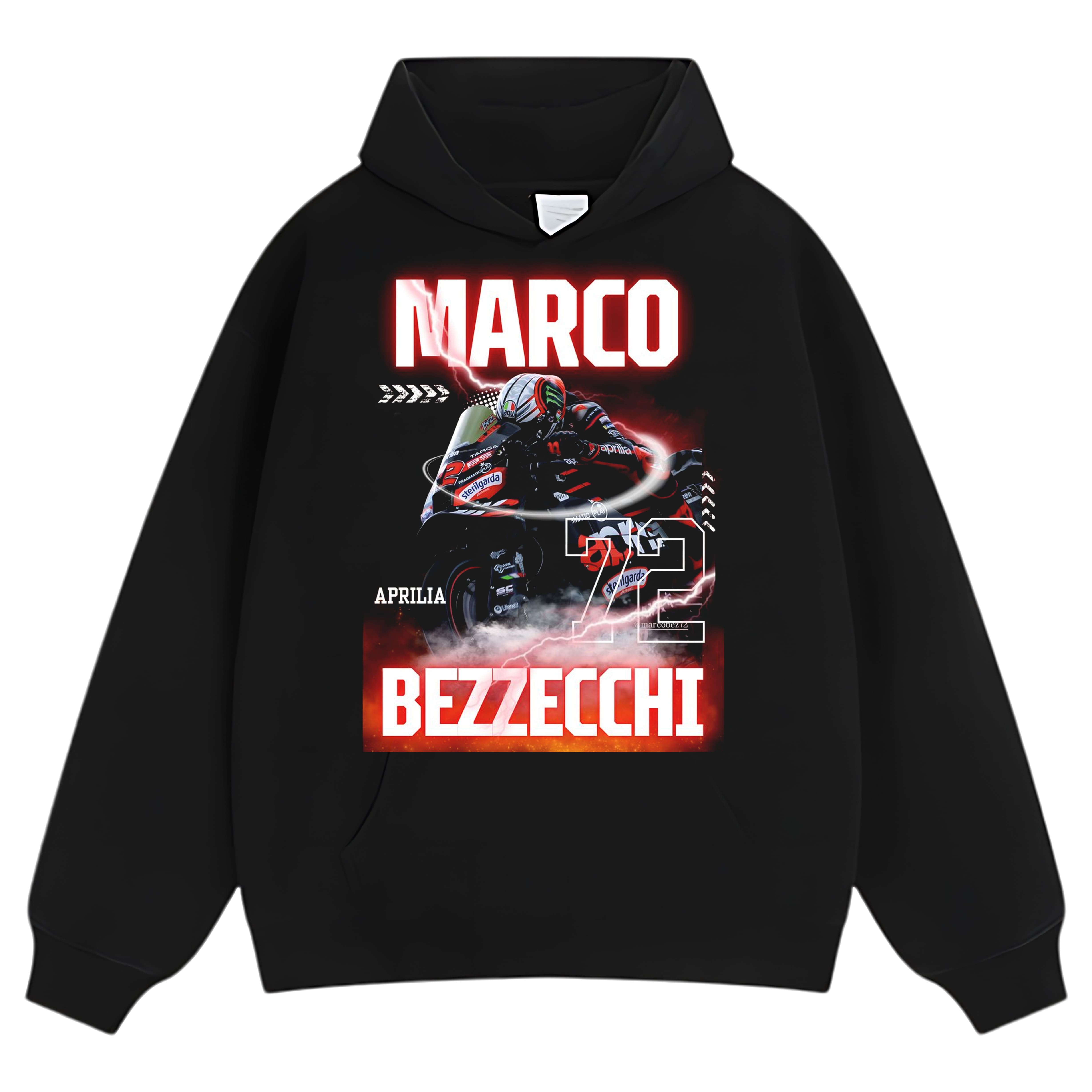 MARCO BEZZECCHI VINTAGE MOTOGP V2 TANK TOP & TEE & LONG SLEEVE & LAYERED LS & HOODIE