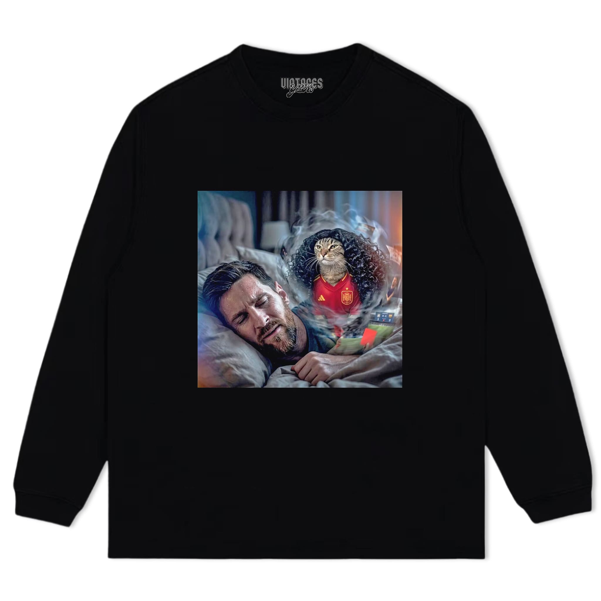 MARC CUCURELLA CAT & MESSI FUNNY TANK TOP & TEE & LONG SLEEVE & LAYERED LS & HOODIE