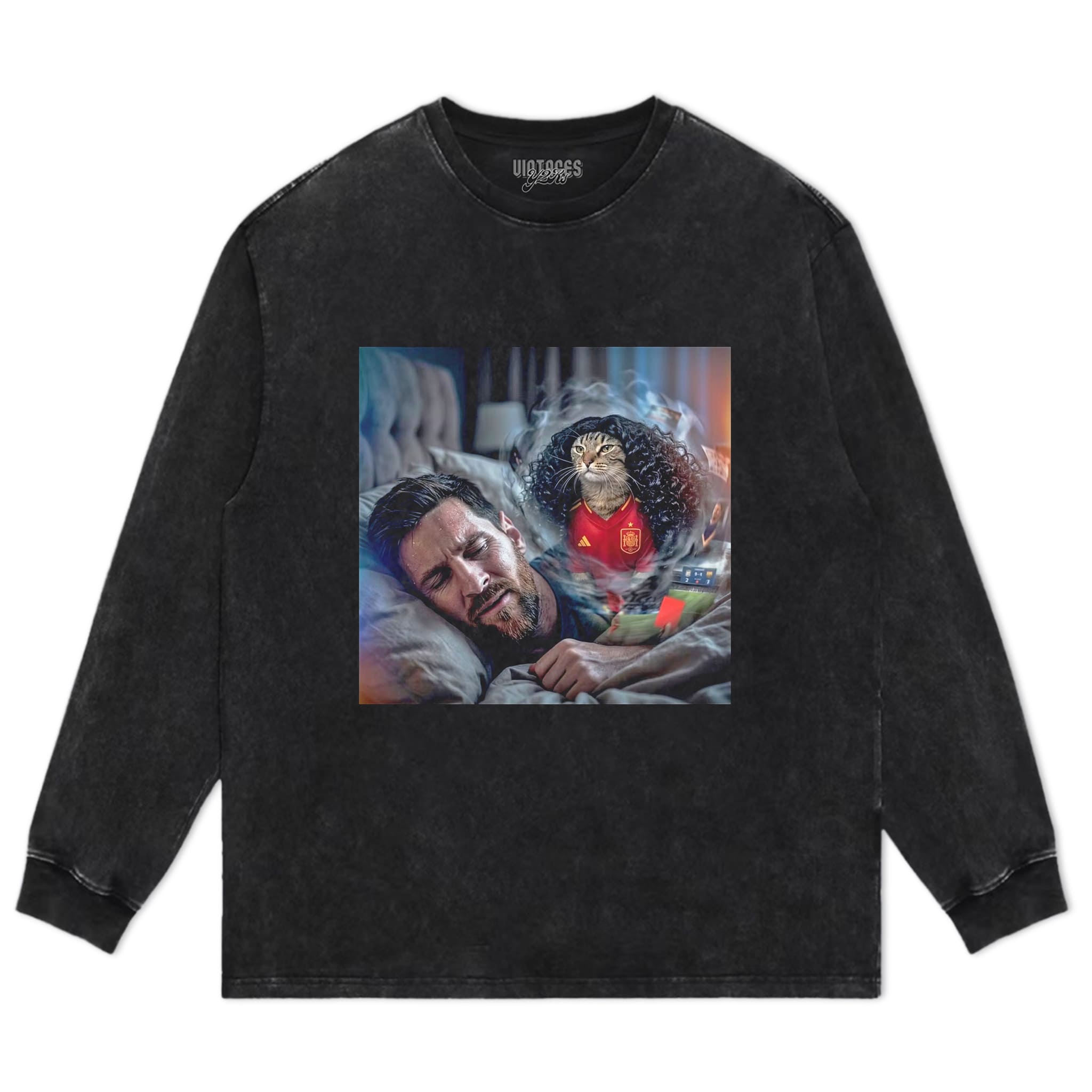 MARC CUCURELLA CAT & MESSI FUNNY TANK TOP & TEE & LONG SLEEVE & LAYERED LS & HOODIE