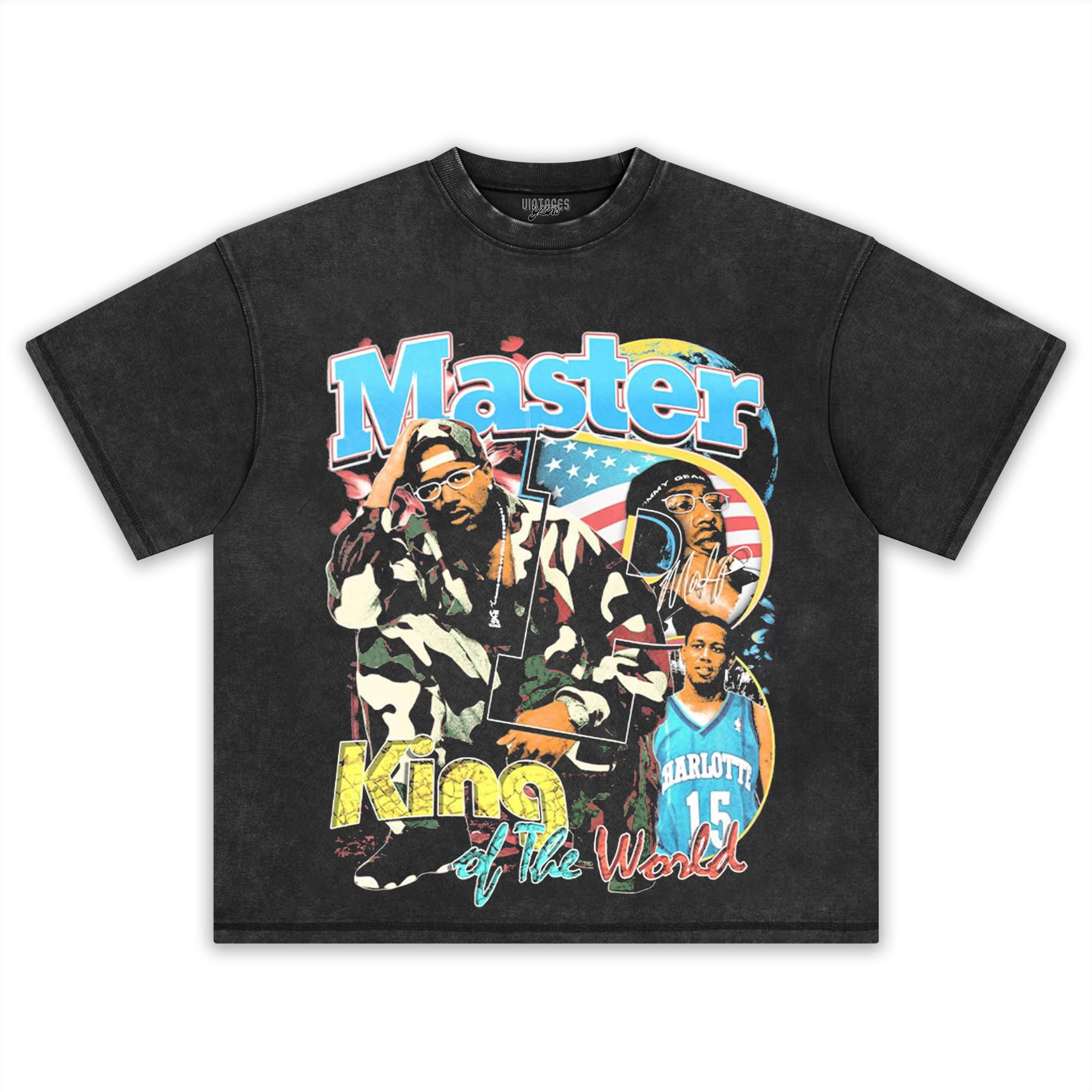 MASTER P. KING OF THE WORLD TEE & LS & HOODIE