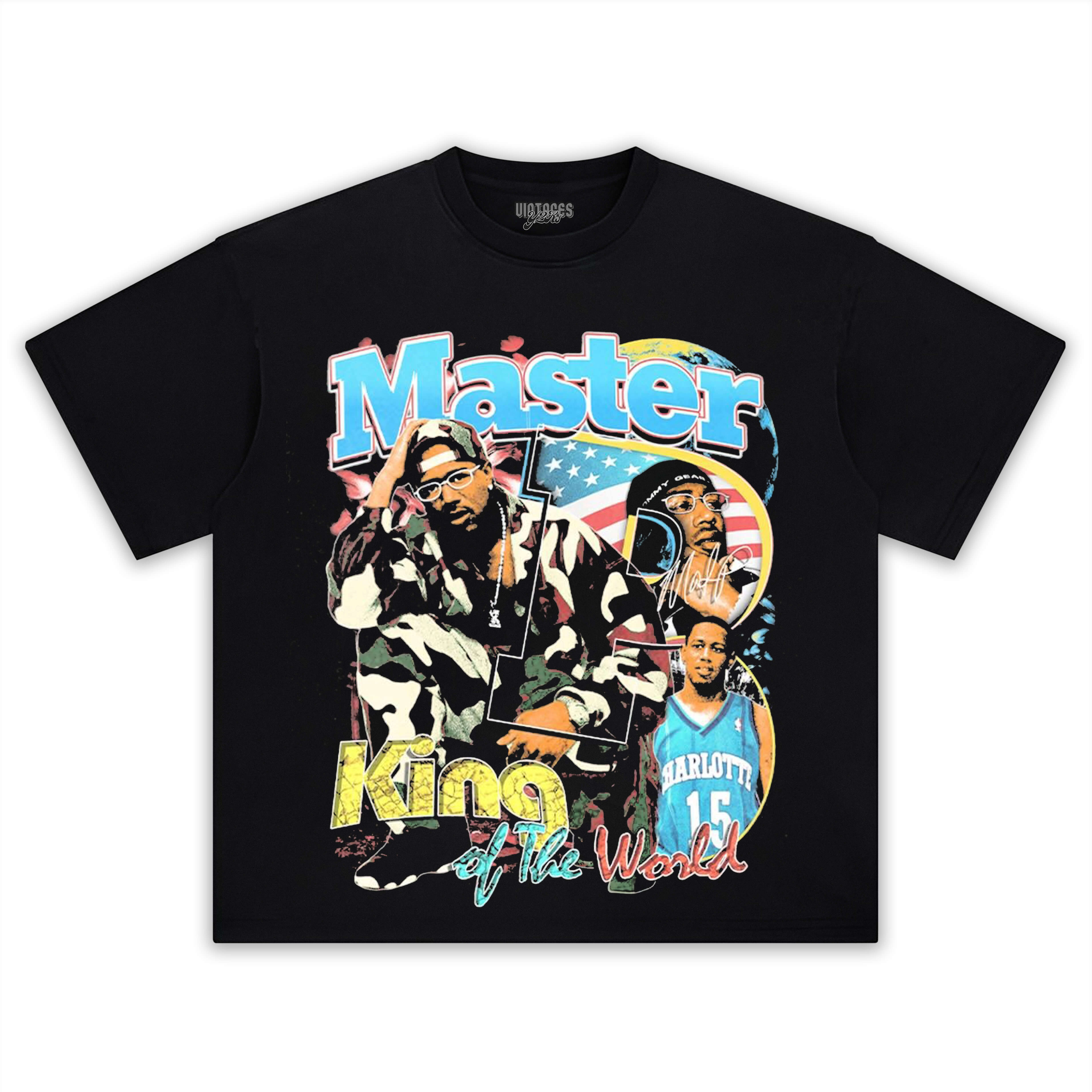 MASTER P. KING OF THE WORLD TEE & LS & HOODIE