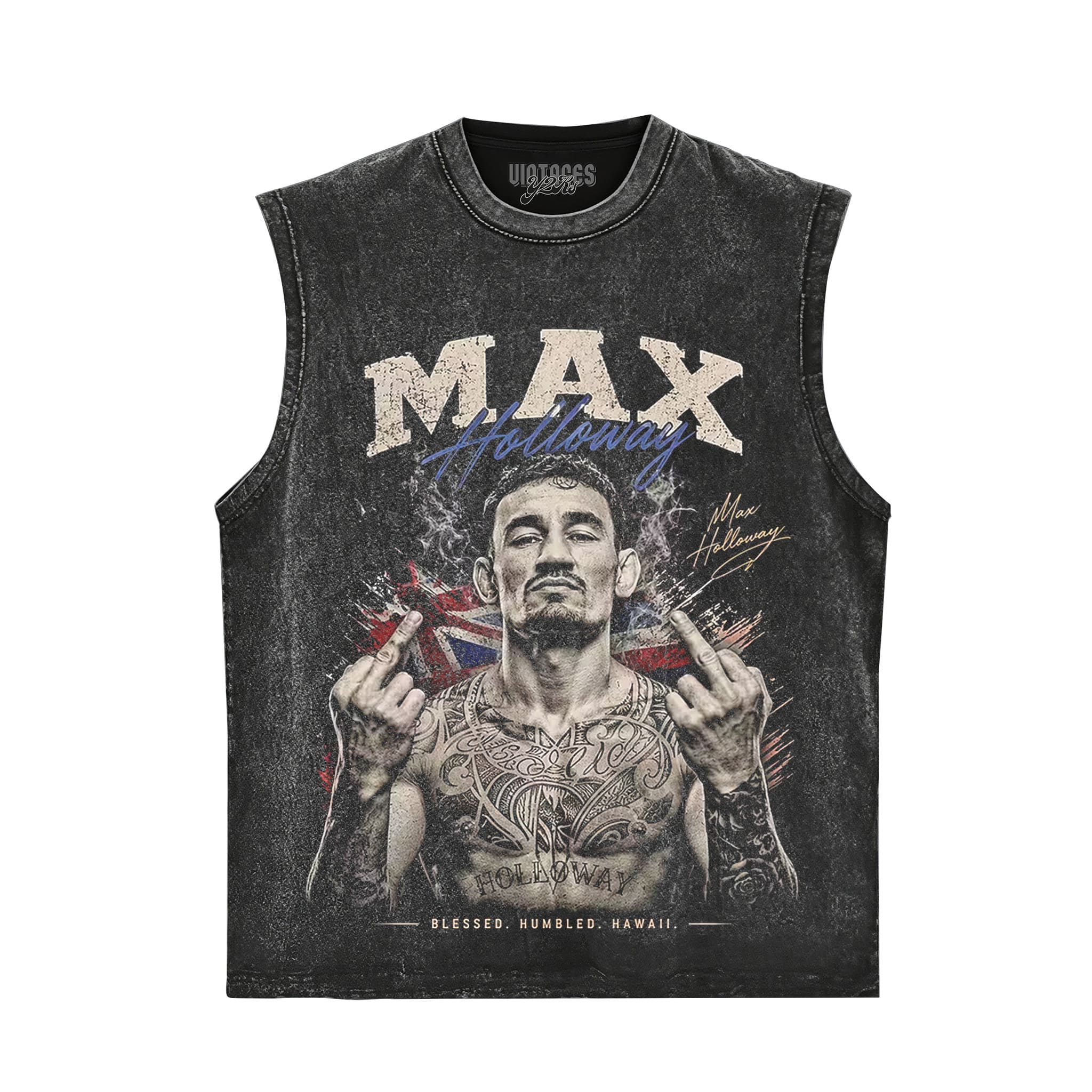 MAX HOLLOWAY 2026 V2 TANK TOP & TEE & LONG SLEEVE & LAYERED LS & HOODIE