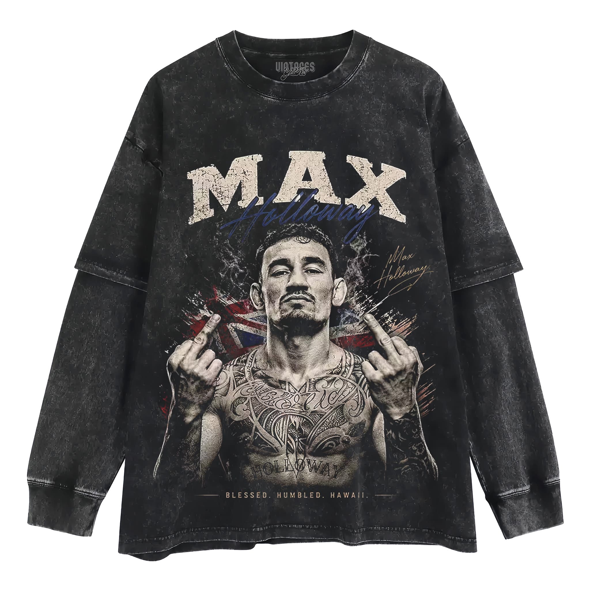 MAX HOLLOWAY 2026 V2 TANK TOP & TEE & LONG SLEEVE & LAYERED LS & HOODIE