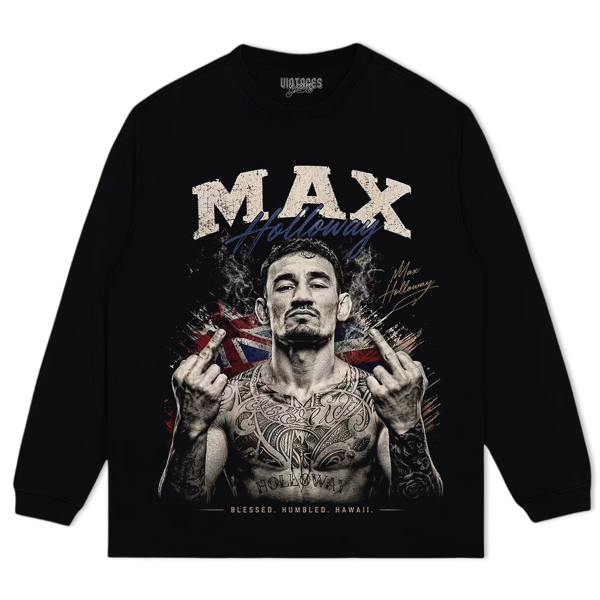 MAX HOLLOWAY 2026 V2 TANK TOP & TEE & LONG SLEEVE & LAYERED LS & HOODIE