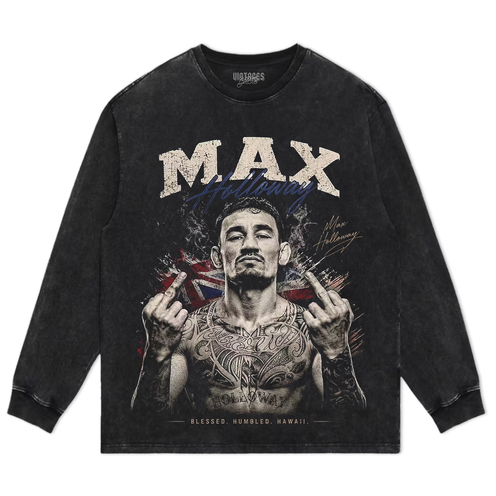 MAX HOLLOWAY 2026 V2 TANK TOP & TEE & LONG SLEEVE & LAYERED LS & HOODIE