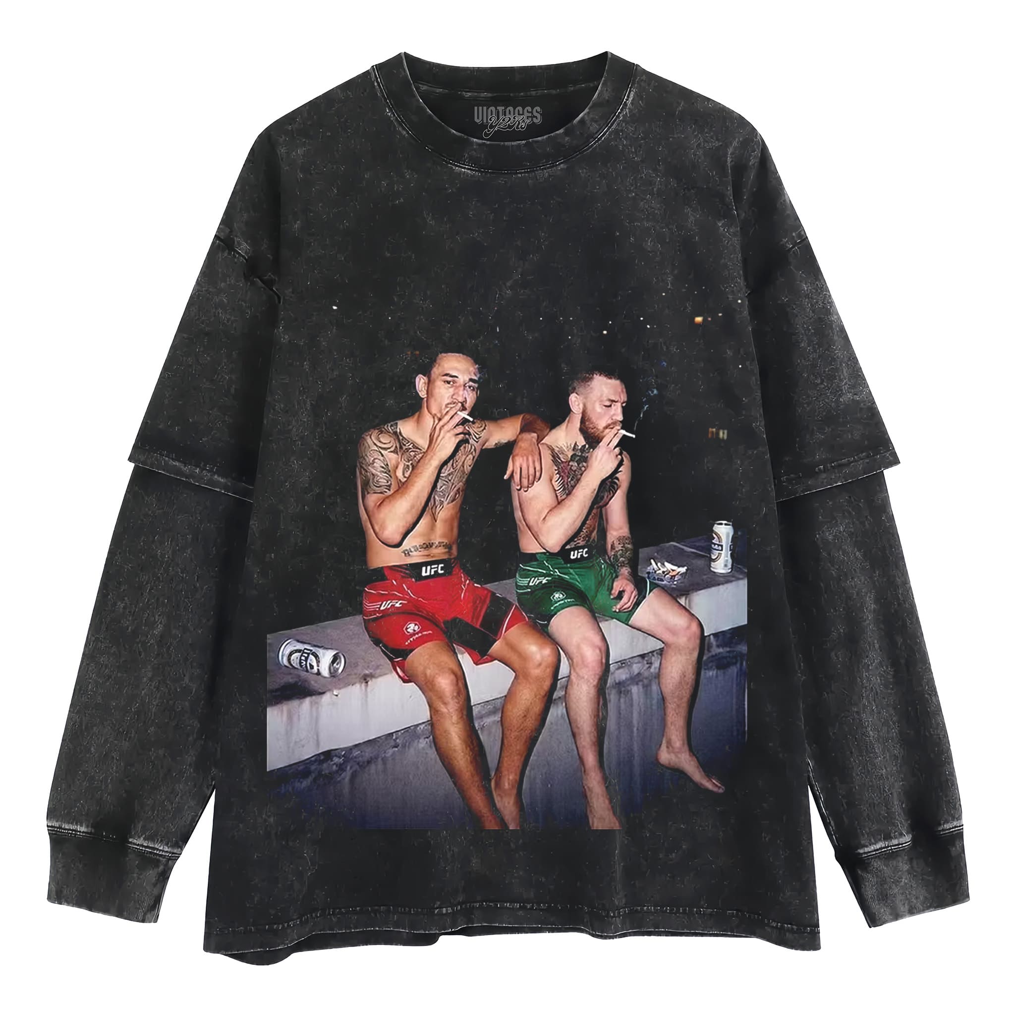 MAX HOLLOWAY & CONOR MCGREGOR 2026 TANK TOP & TEE & LONG SLEEVE & LAYERED LS & HOODIE