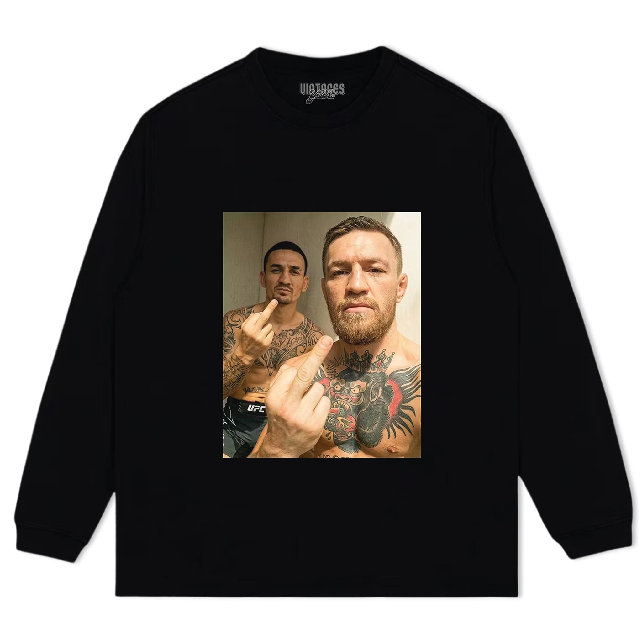 MAX HOLLOWAY & CONOR MCGREGOR 2026 V2 TANK TOP & TEE & LONG SLEEVE & LAYERED LS & HOODIE