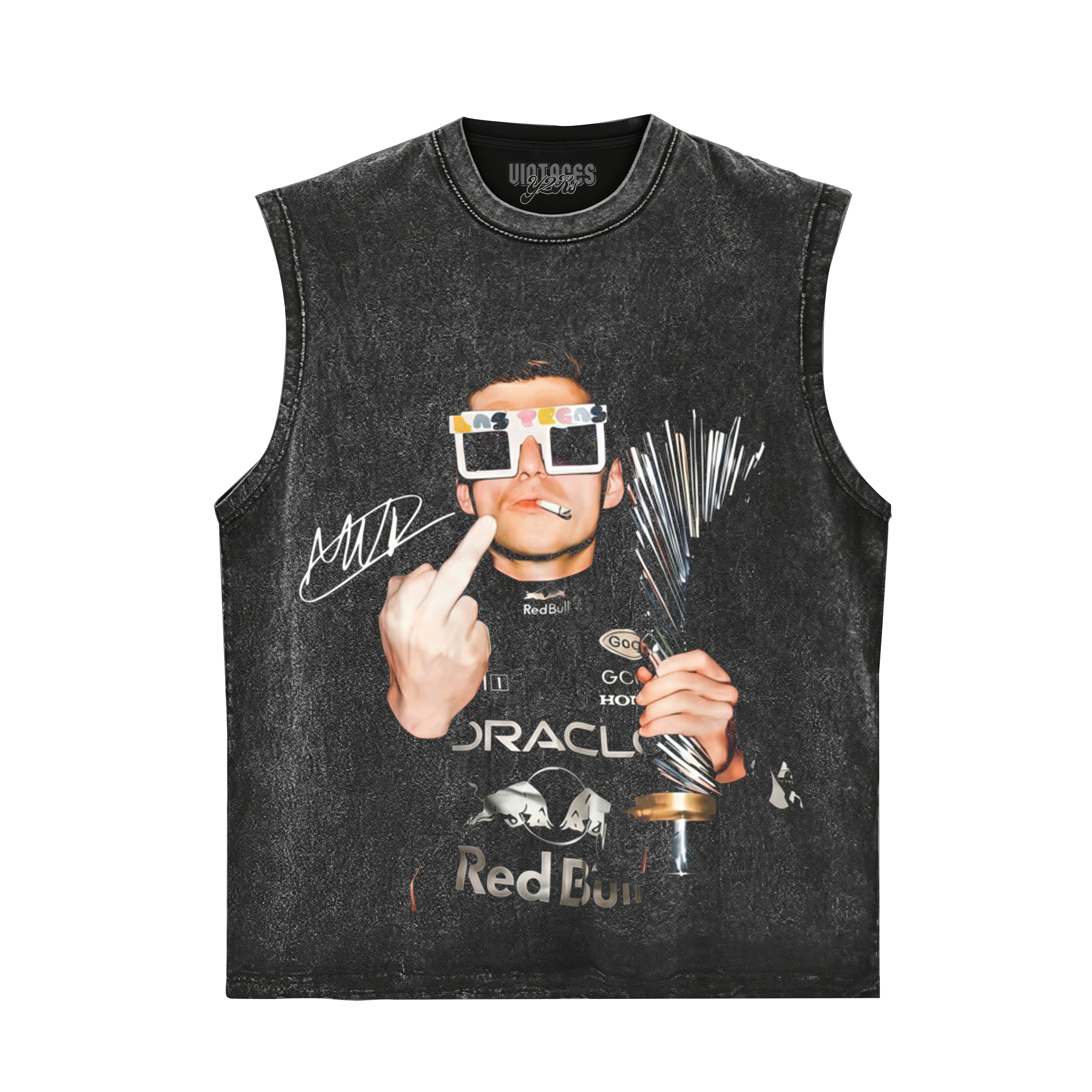 MAX VERSTAPPEN 2026 MIDDLE FINGER V2 TANK TOP & TEE & LONG SLEEVE & LAYERED LS & HOODIE