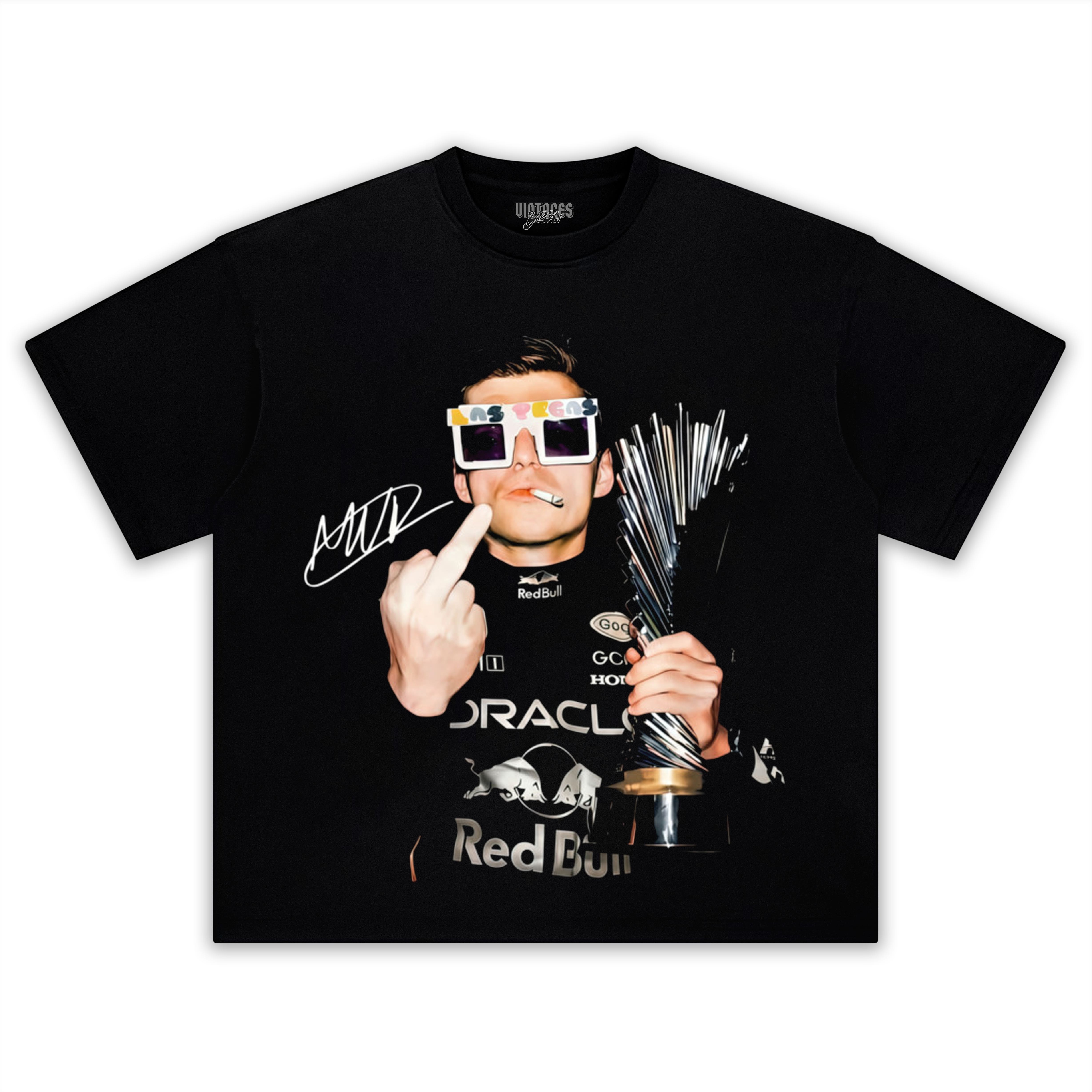 MAX VERSTAPPEN 2026 MIDDLE FINGER V2 TANK TOP & TEE & LONG SLEEVE & LAYERED LS & HOODIE