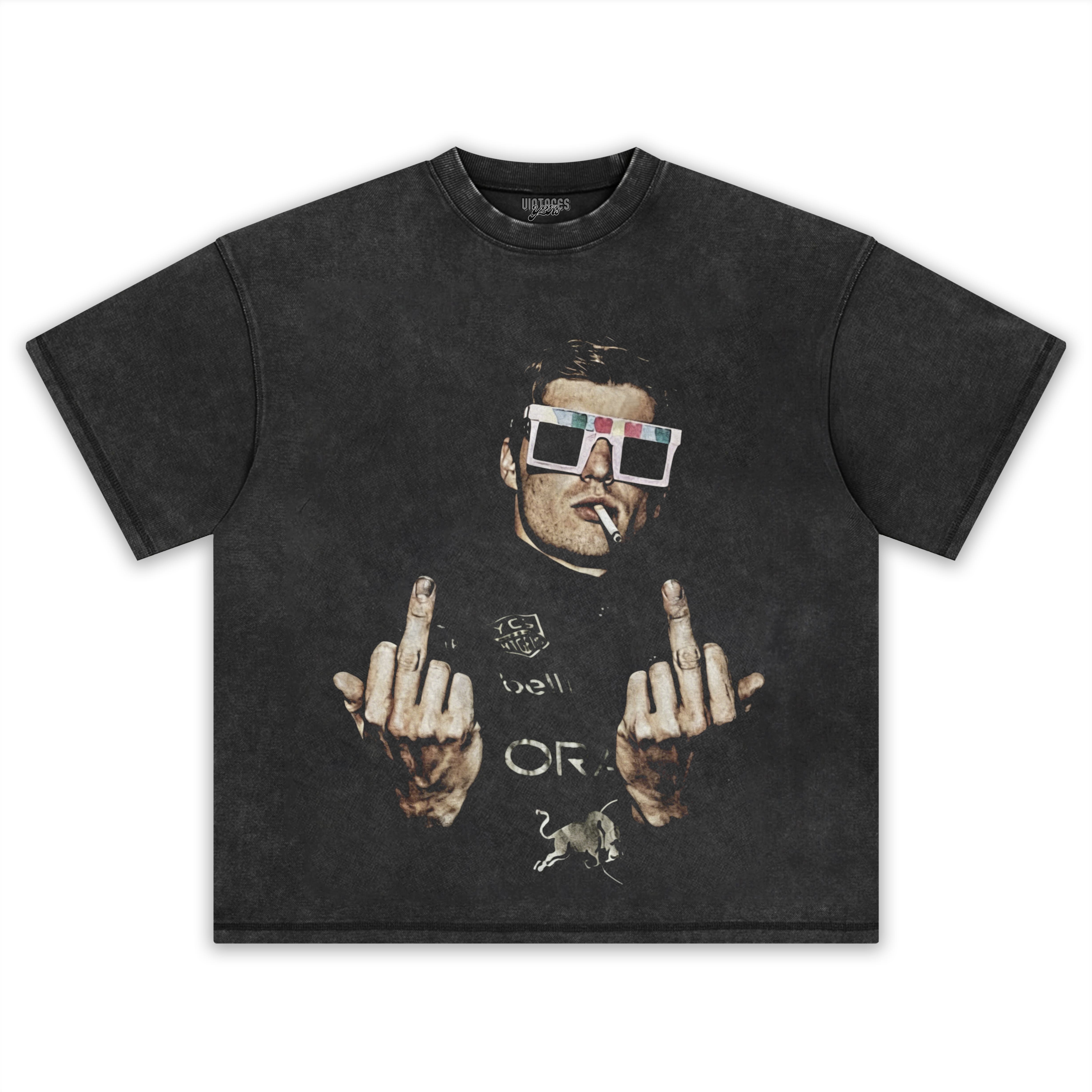 MAX VERSTAPPEN 2026 MIDDLE FINGER V3 TANK TOP & TEE & LONG SLEEVE & LAYERED LS & HOODIE