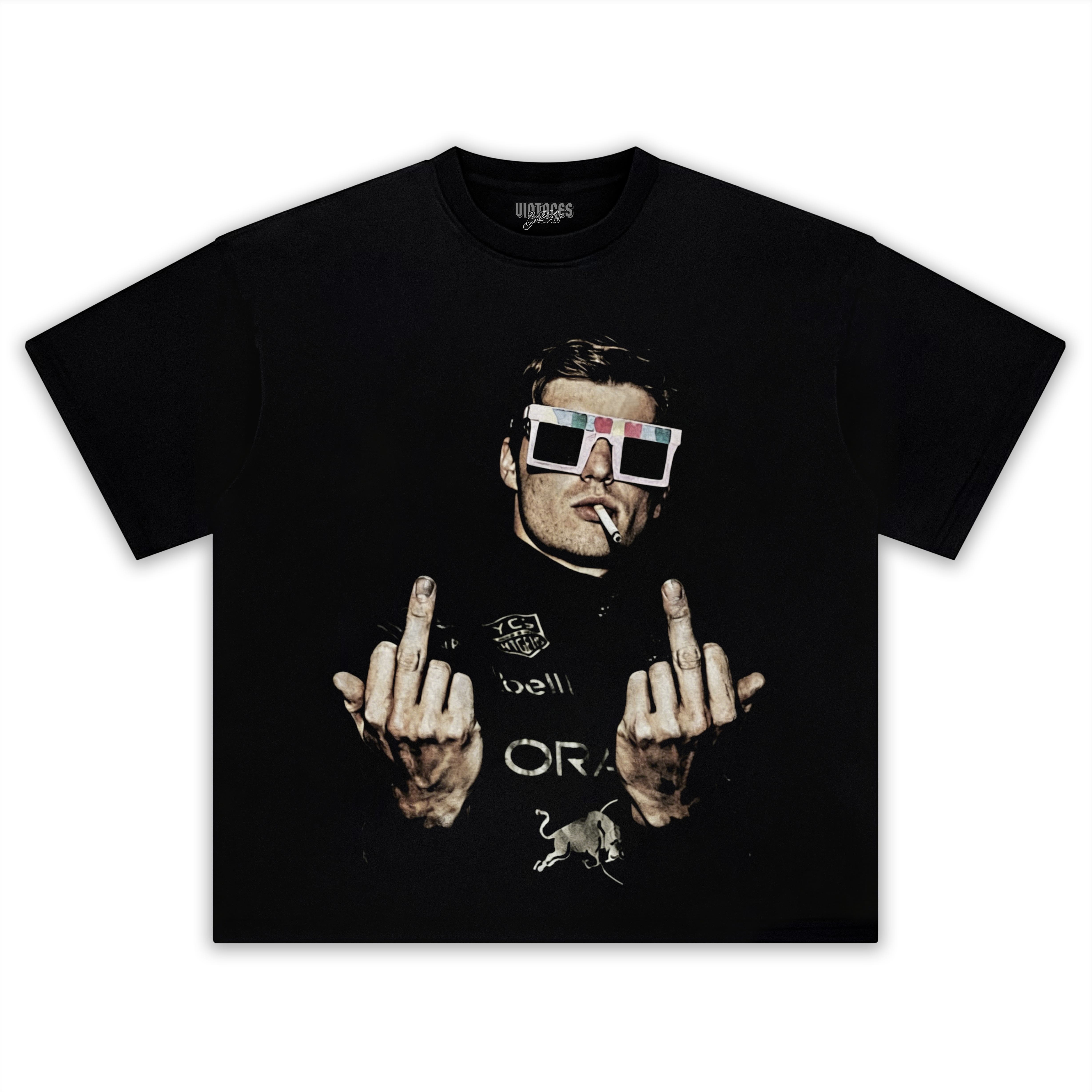 MAX VERSTAPPEN 2026 MIDDLE FINGER V3 TANK TOP & TEE & LONG SLEEVE & LAYERED LS & HOODIE