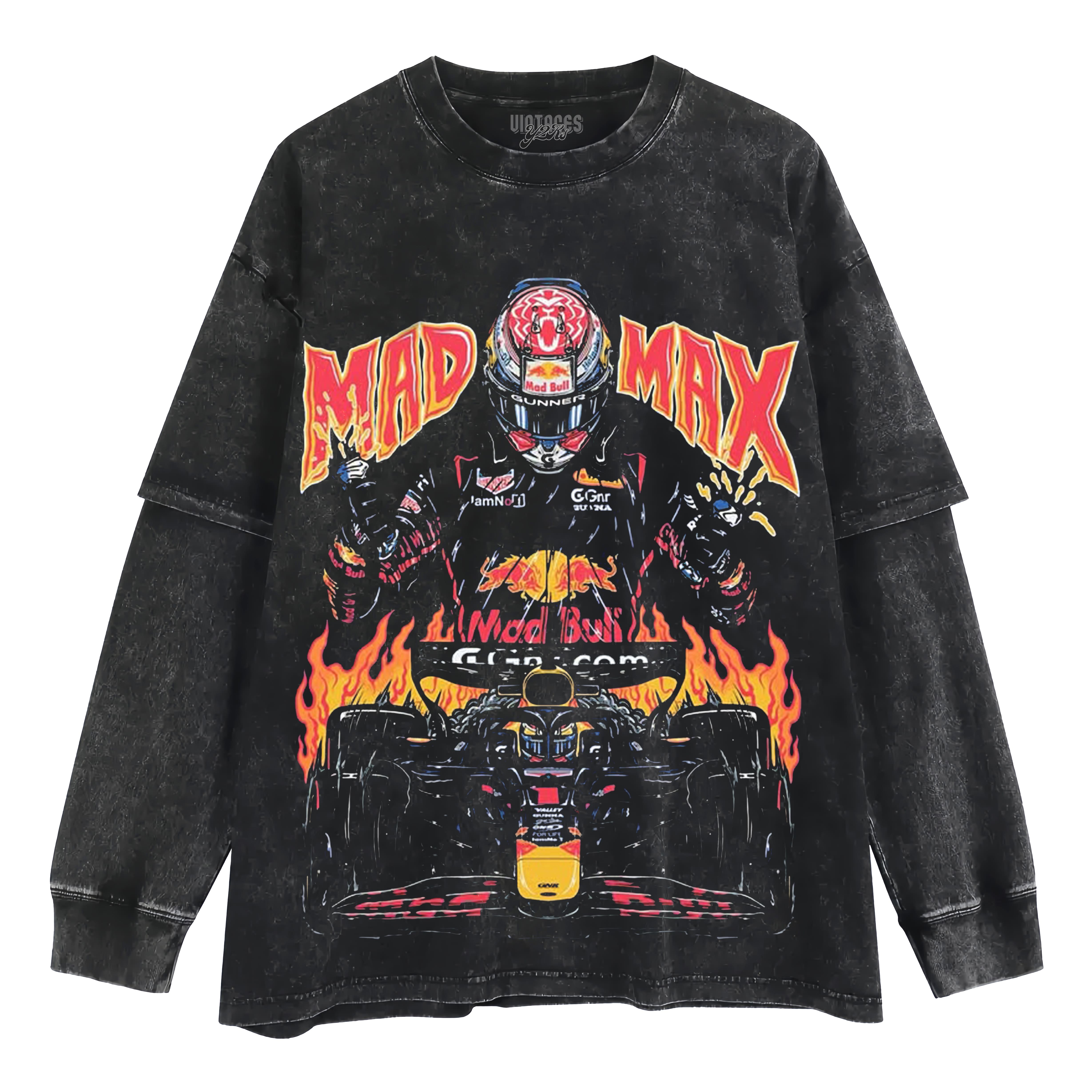 MAX VERSTAPPEN BOXY FIT LAYERED LONG SLEEVE