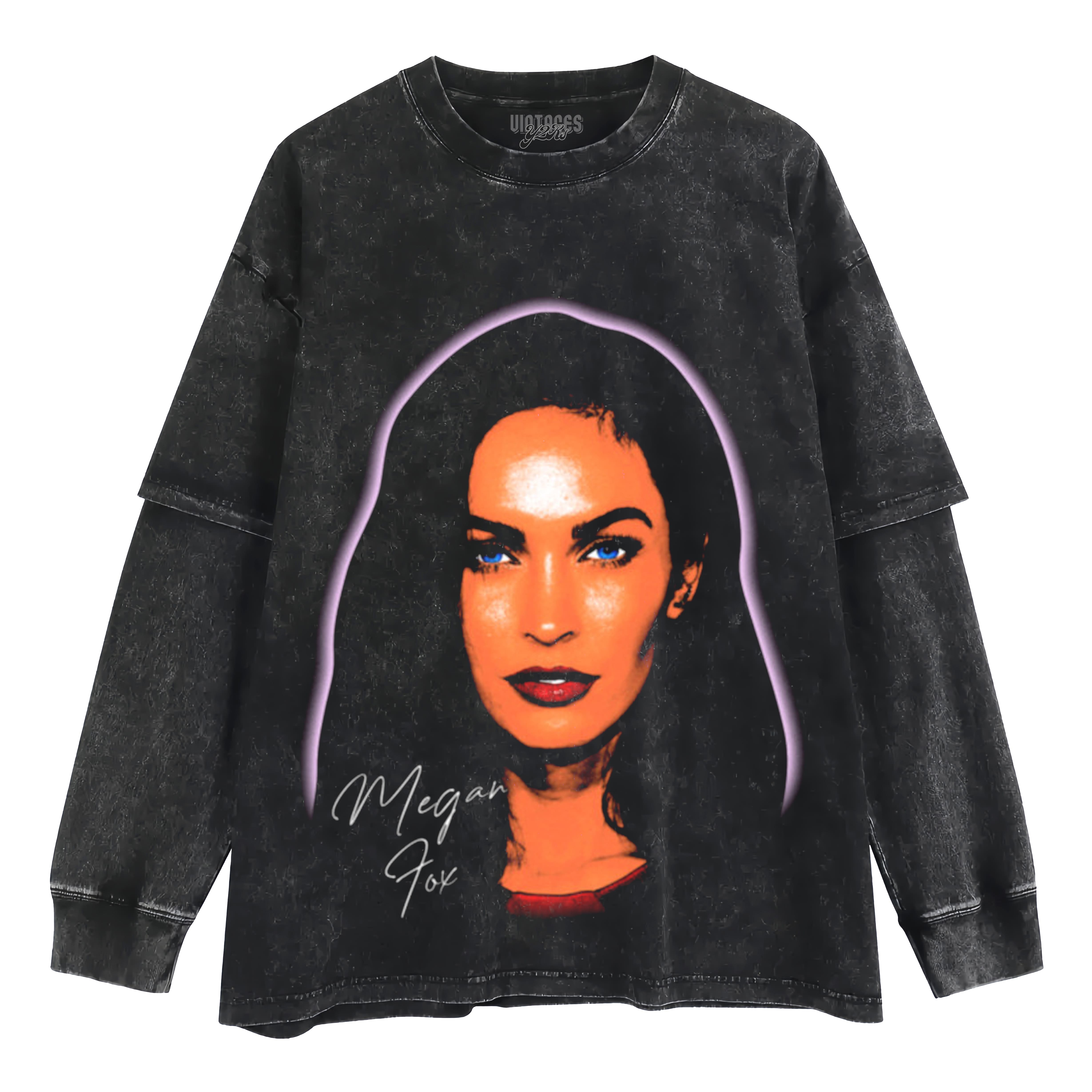 MEGAN FOX PORTRAIT TANK TOP & TEE & LONG SLEEVE & LAYERED LS & HOODIE
