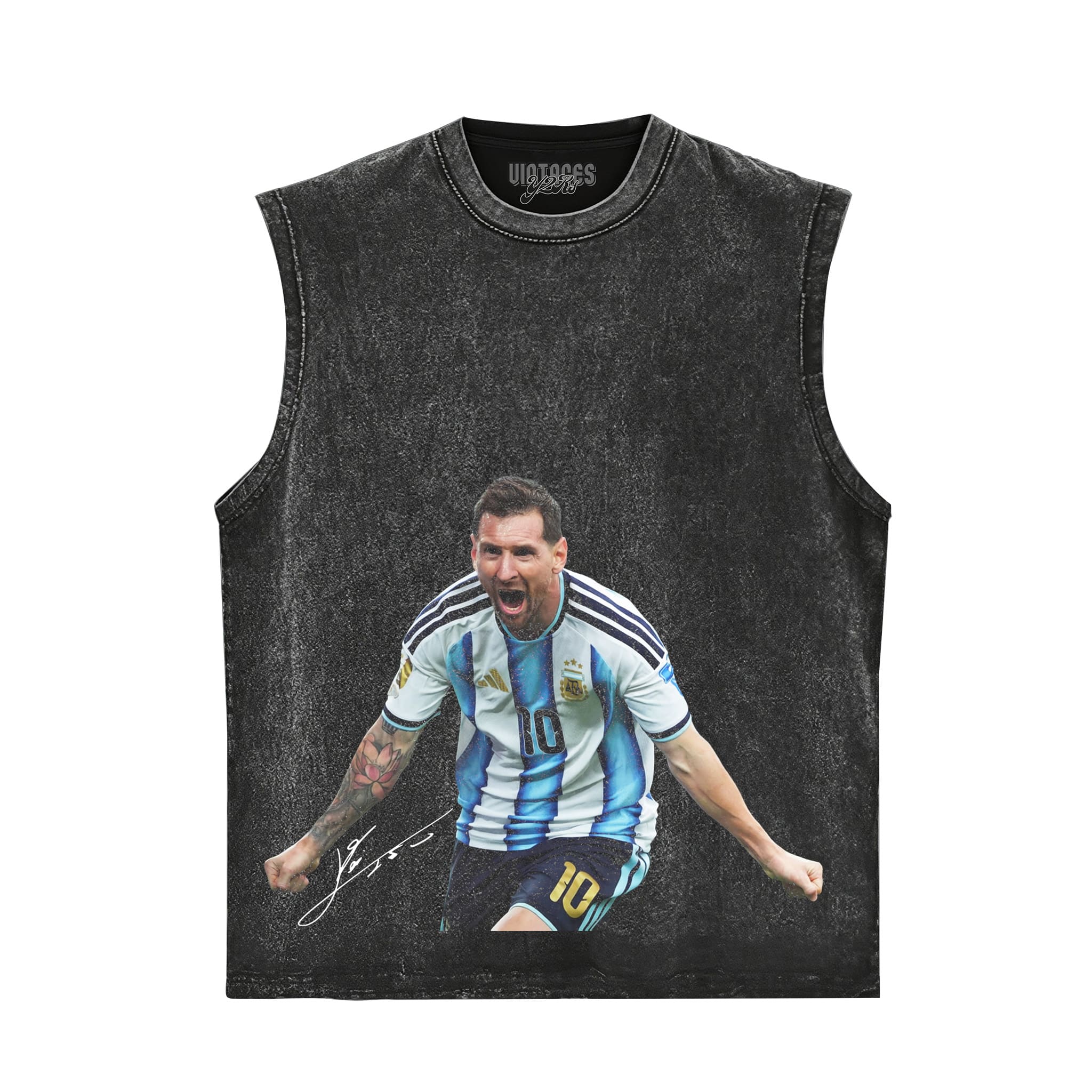 MESSI - BREAKS WORLD CUP GOALS RECORD TANK TOP & TEE & LONG SLEEVE & LAYERED LS & HOODIE