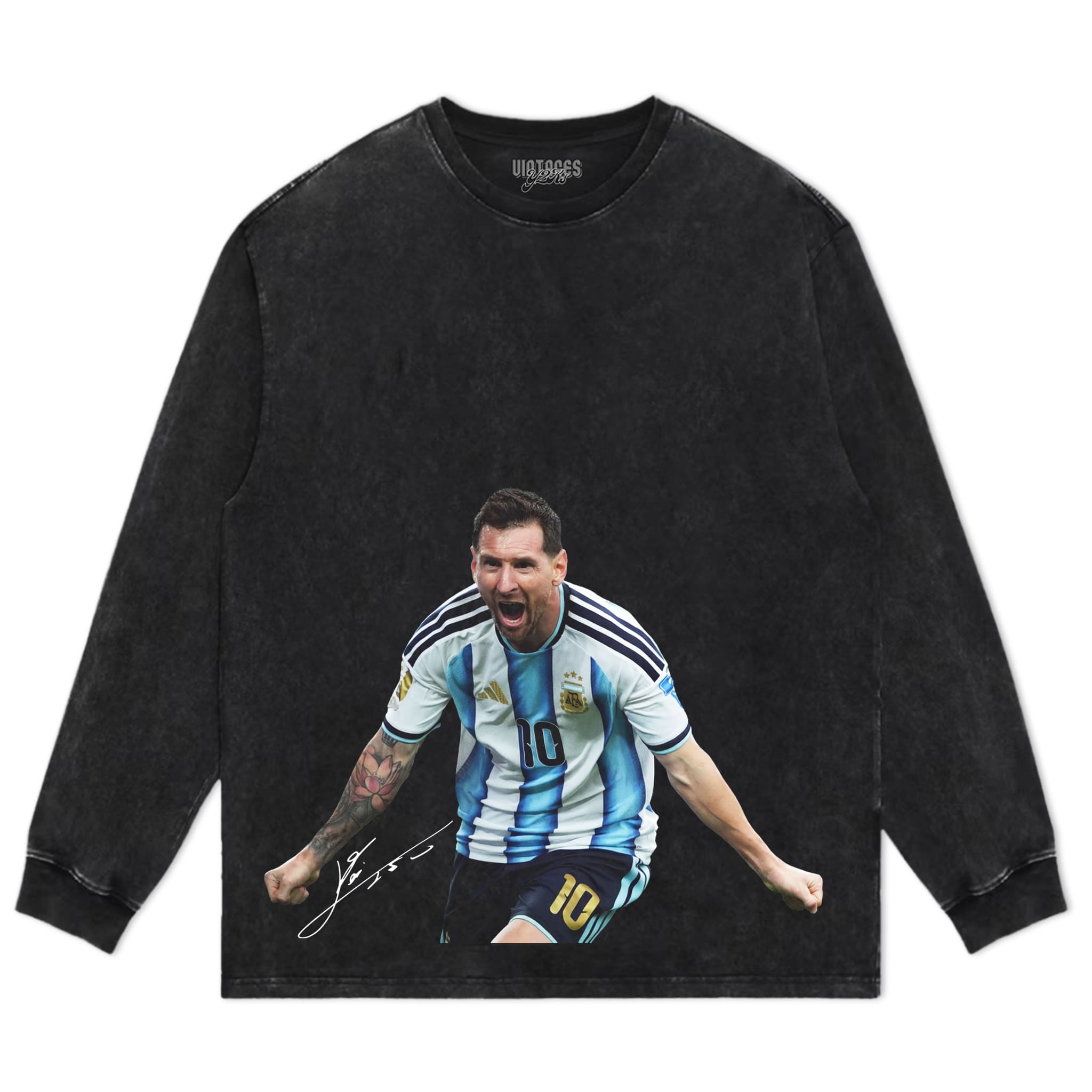 MESSI - BREAKS WORLD CUP GOALS RECORD TANK TOP & TEE & LONG SLEEVE & LAYERED LS & HOODIE