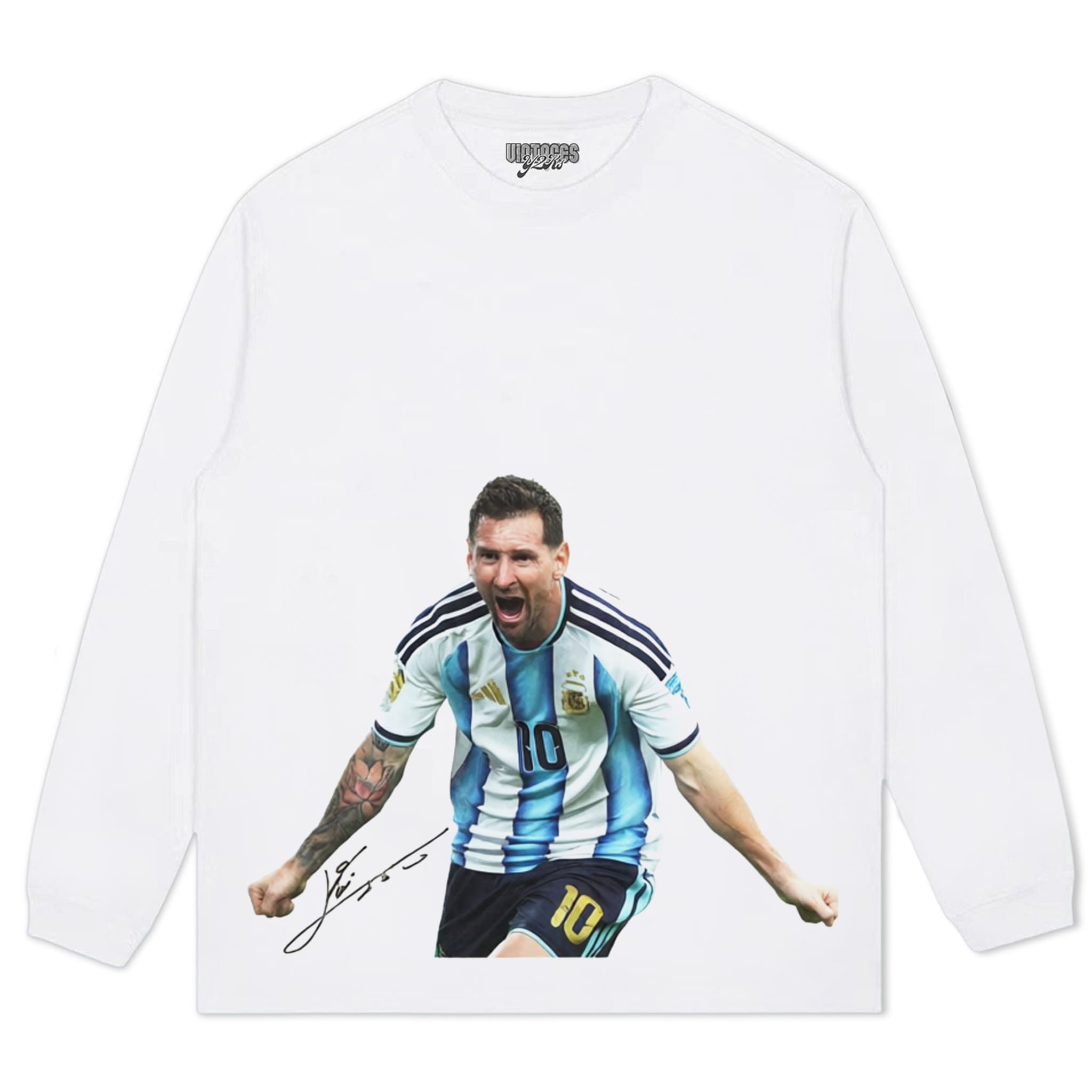 MESSI - BREAKS WORLD CUP GOALS RECORD TANK TOP & TEE & LONG SLEEVE & LAYERED LS & HOODIE