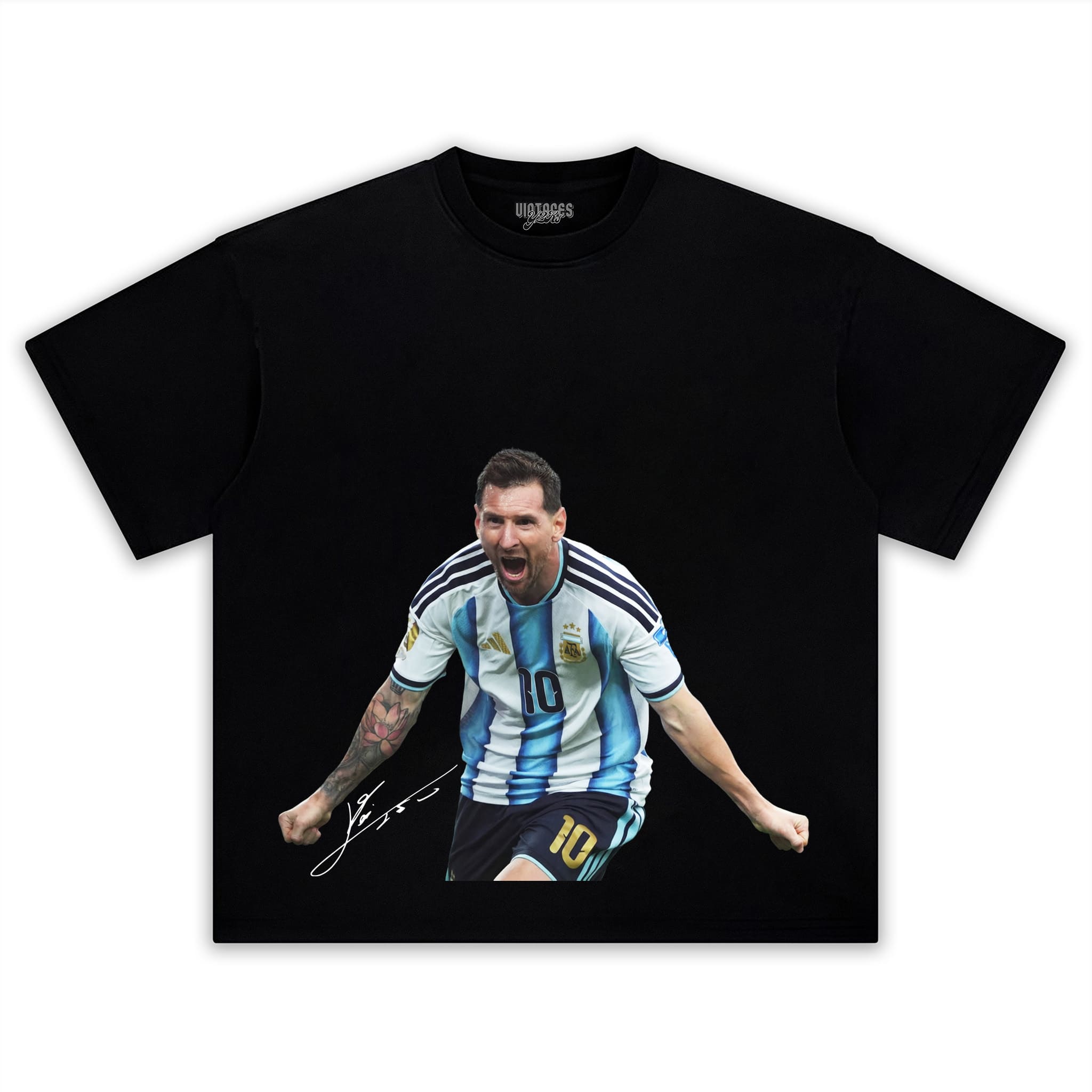 MESSI - BREAKS WORLD CUP GOALS RECORD TANK TOP & TEE & LONG SLEEVE & LAYERED LS & HOODIE