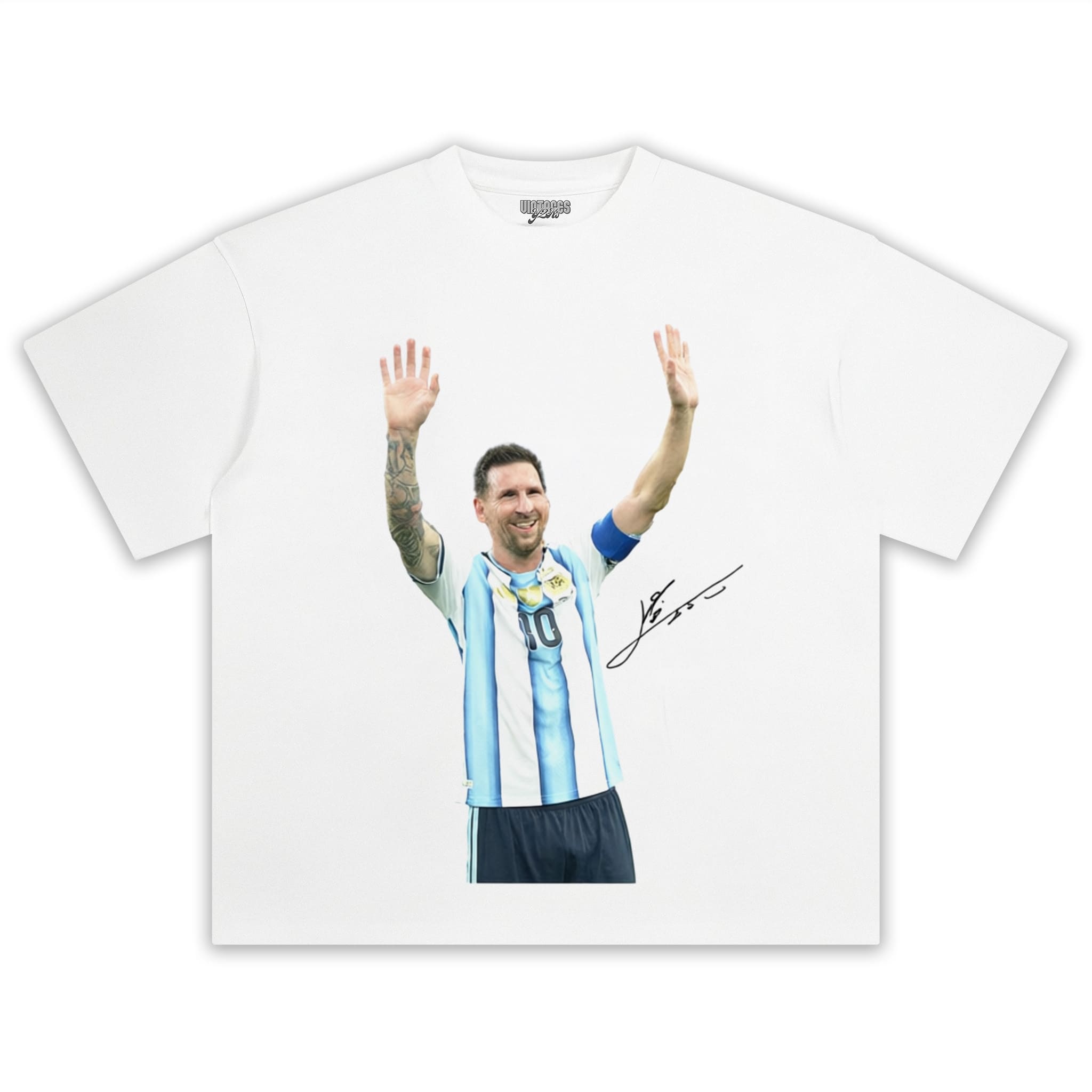 MESSI - BREAKS WORLD CUP GOALS RECORD V2 TANK TOP & TEE & LONG SLEEVE & LAYERED LS & HOODIE