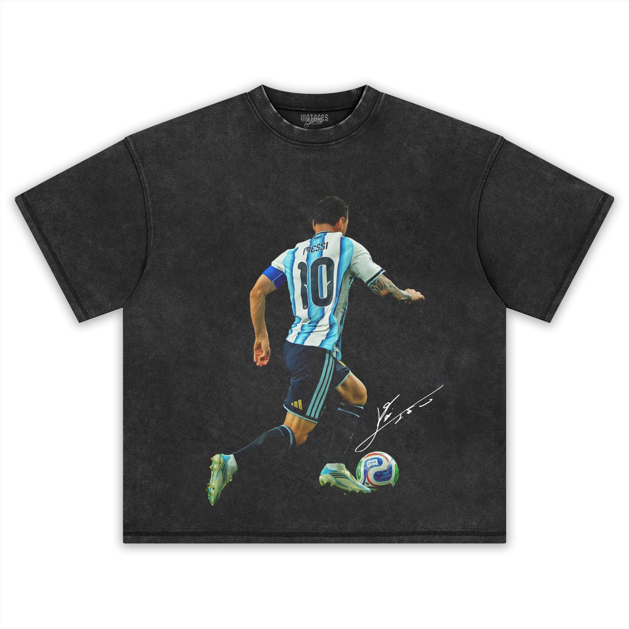 MESSI - BREAKS WORLD CUP GOALS RECORD V3 TANK TOP & TEE & LONG SLEEVE & LAYERED LS & HOODIE