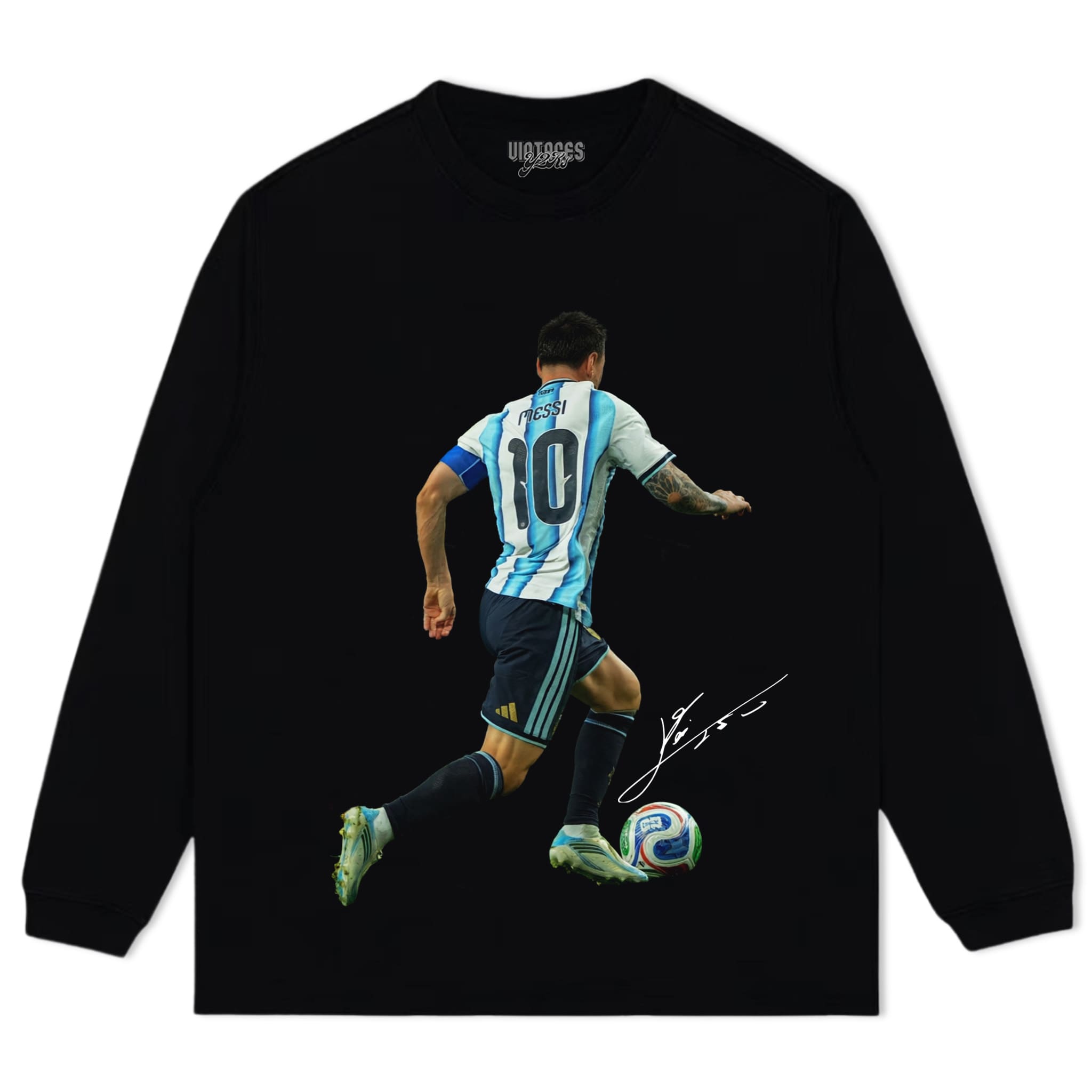 MESSI - BREAKS WORLD CUP GOALS RECORD V3 TANK TOP & TEE & LONG SLEEVE & LAYERED LS & HOODIE
