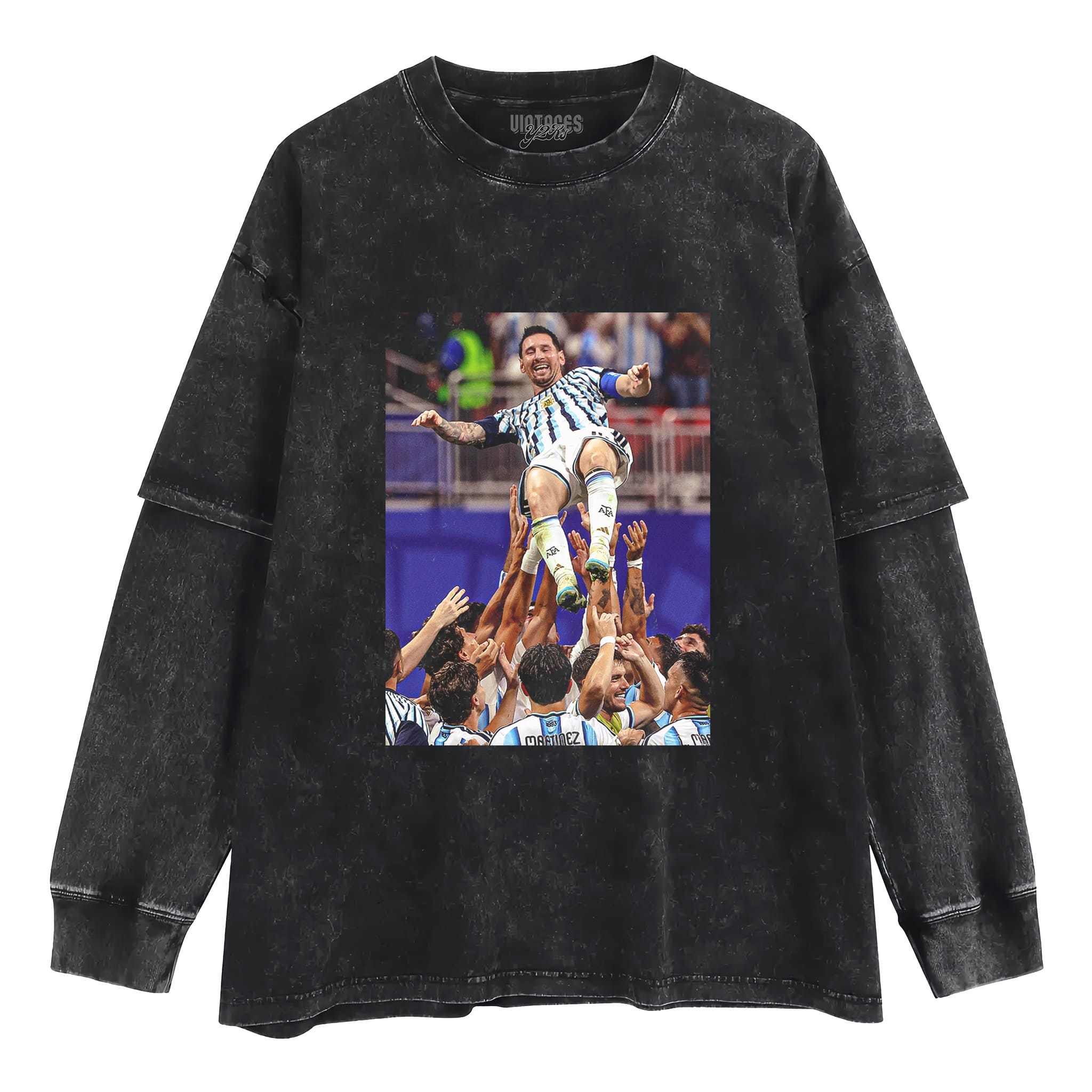 MESSI - CELEBRATE TANK TOP & TEE & LONG SLEEVE & LAYERED LS & HOODIE