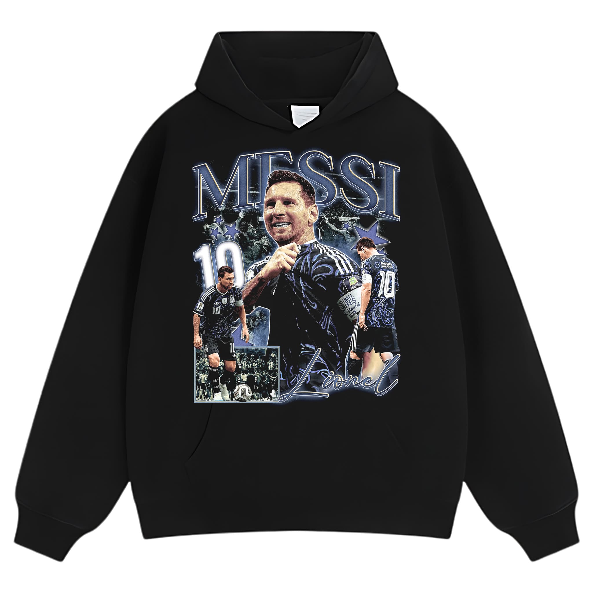 MESSI - GOAT V4 TANK TOP & TEE & LONG SLEEVE & LAYERED LS & HOODIE
