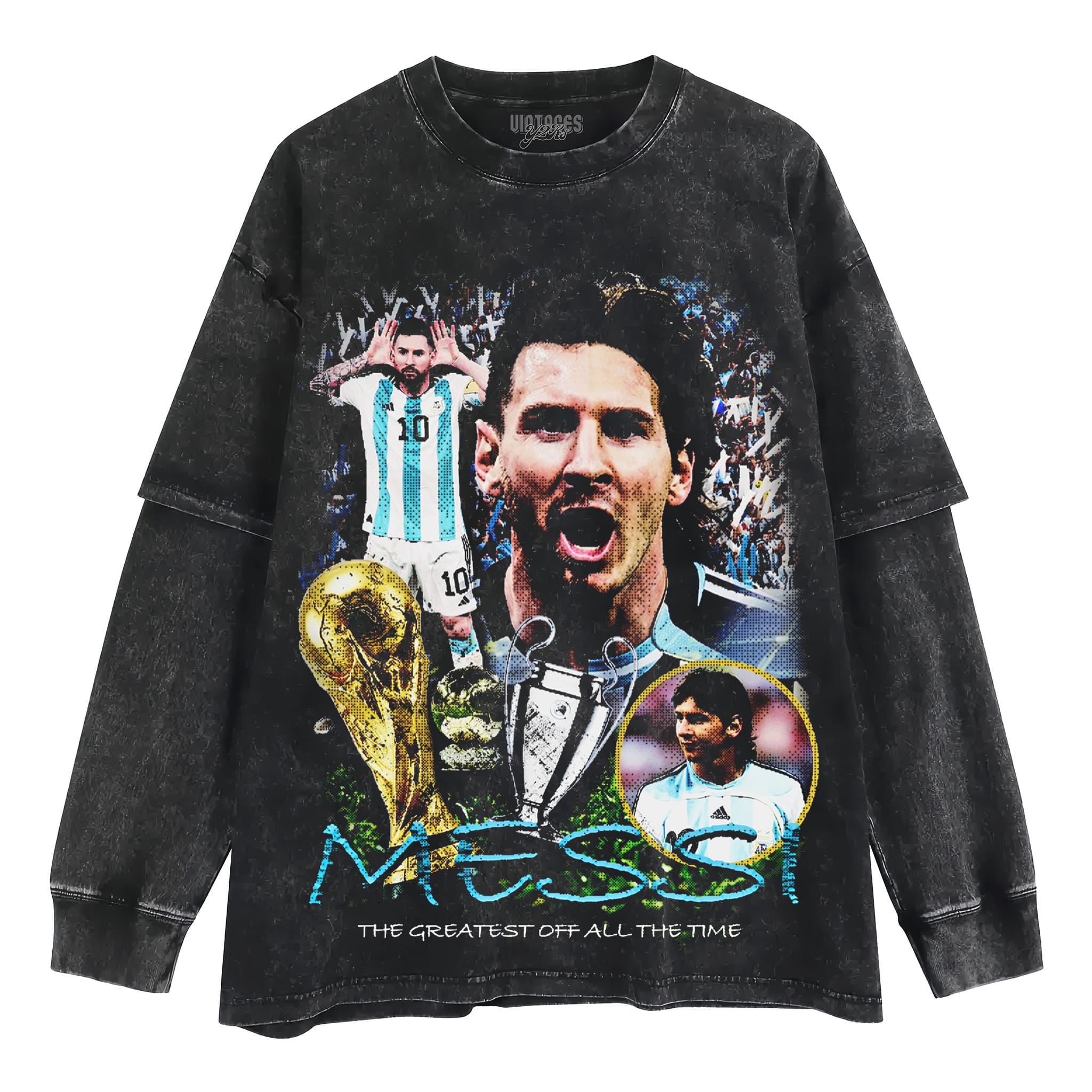 MESSI 2026 VINTAGE TANK TOP & TEE & LONG SLEEVE & LAYERED LS & HOODIE