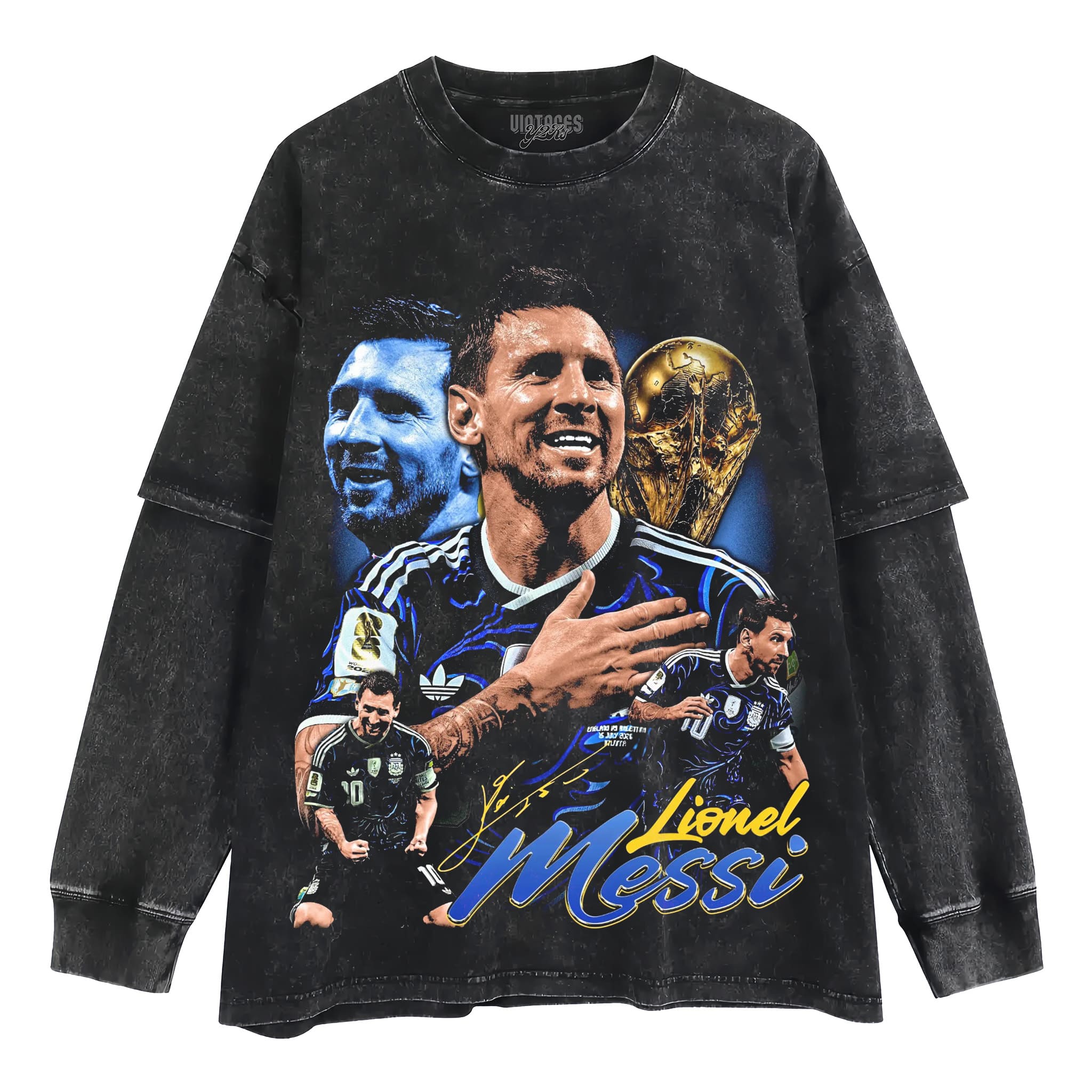 MESSI 2026 VINTAGE TANK TOP & TEE & LONG SLEEVE & LAYERED LS & HOODIE