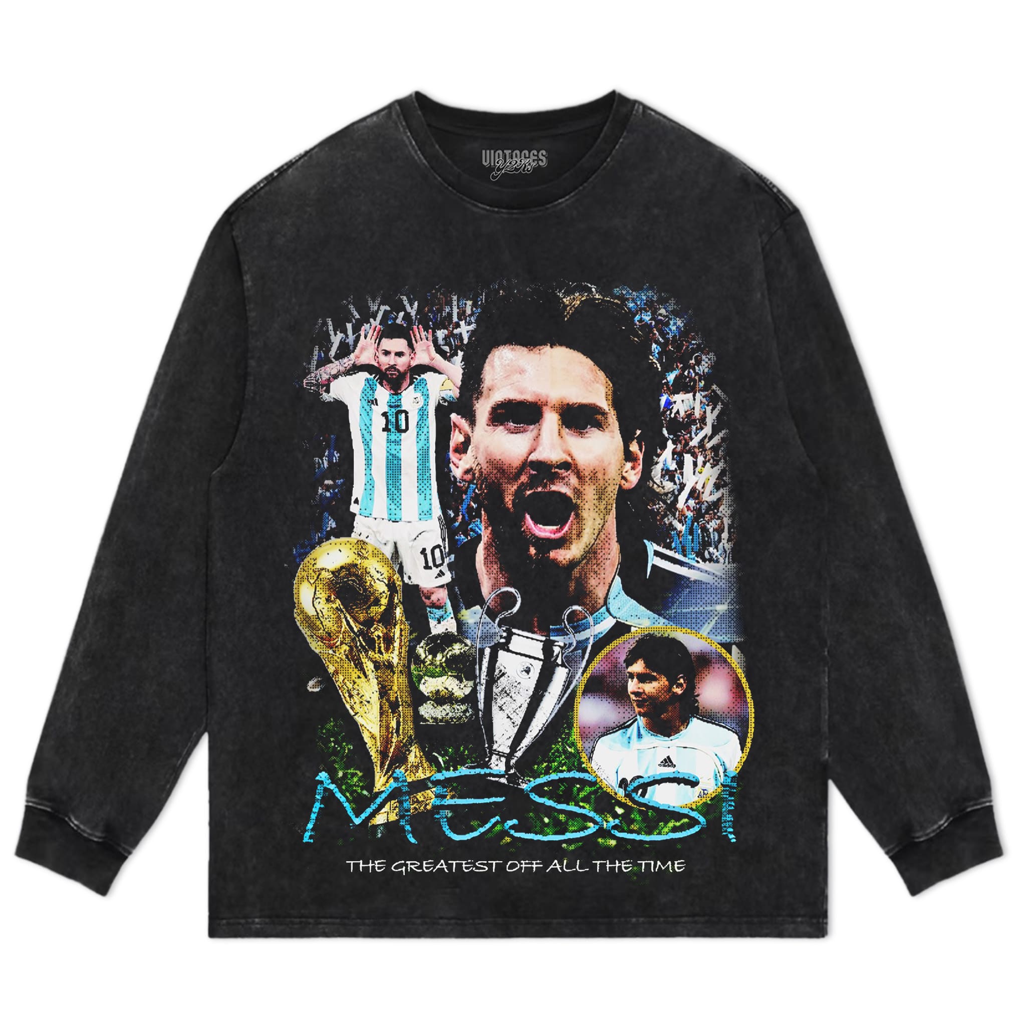 MESSI 2026 VINTAGE TANK TOP & TEE & LONG SLEEVE & LAYERED LS & HOODIE
