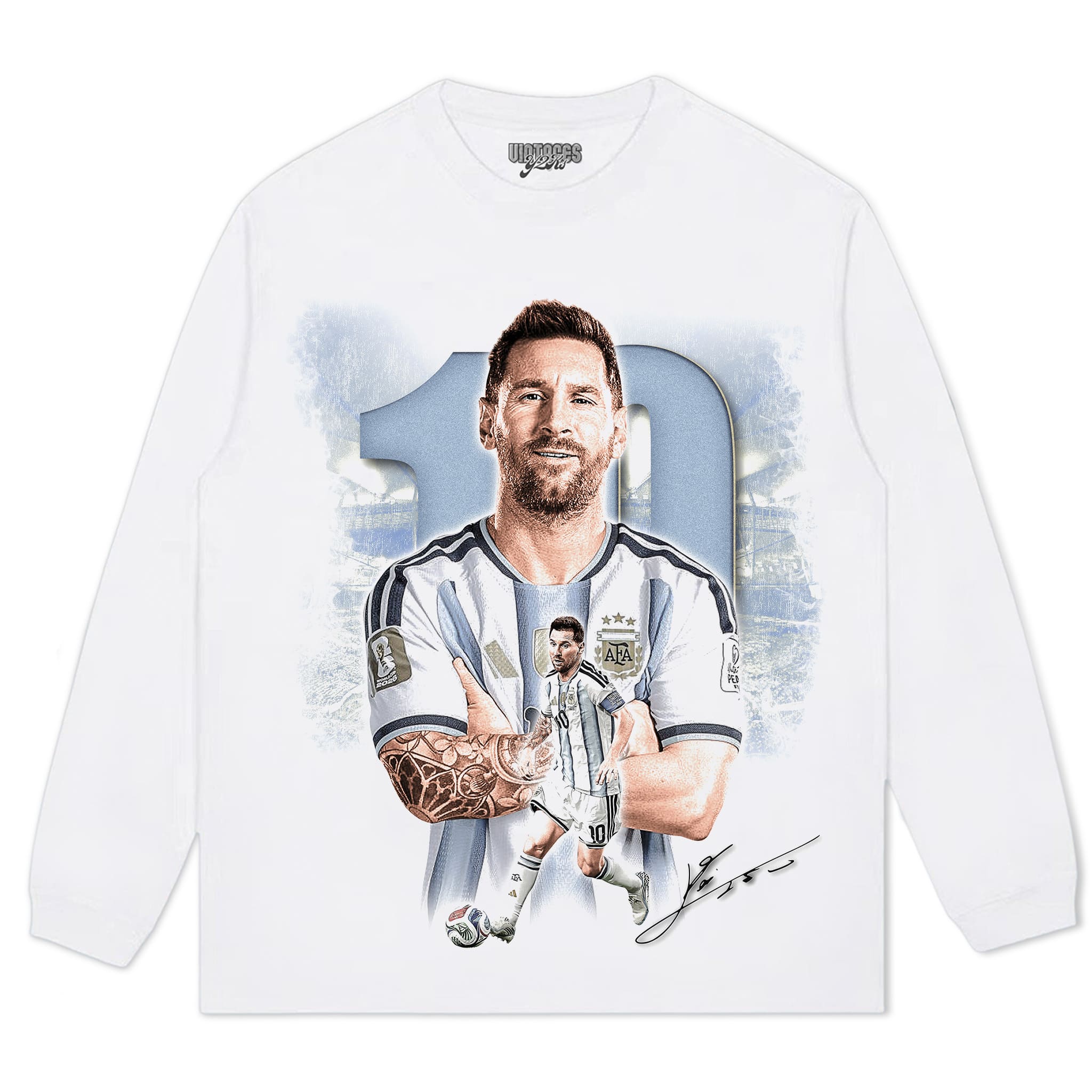 MESSI 2026 VINTAGE V2 TEE & LONG SLEEVE