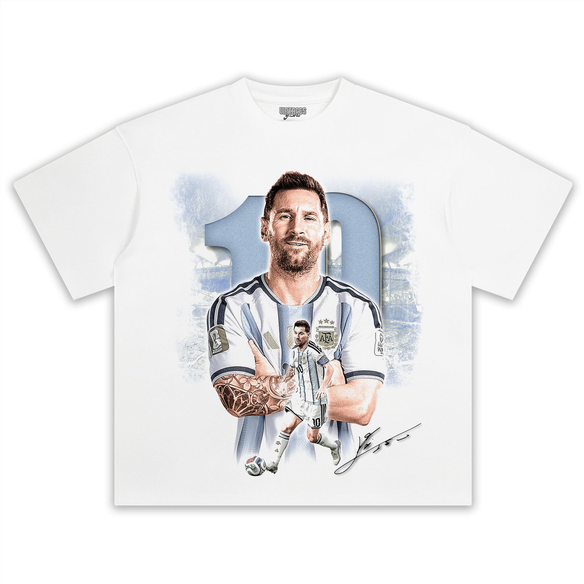 MESSI 2026 VINTAGE V2 TEE & LONG SLEEVE