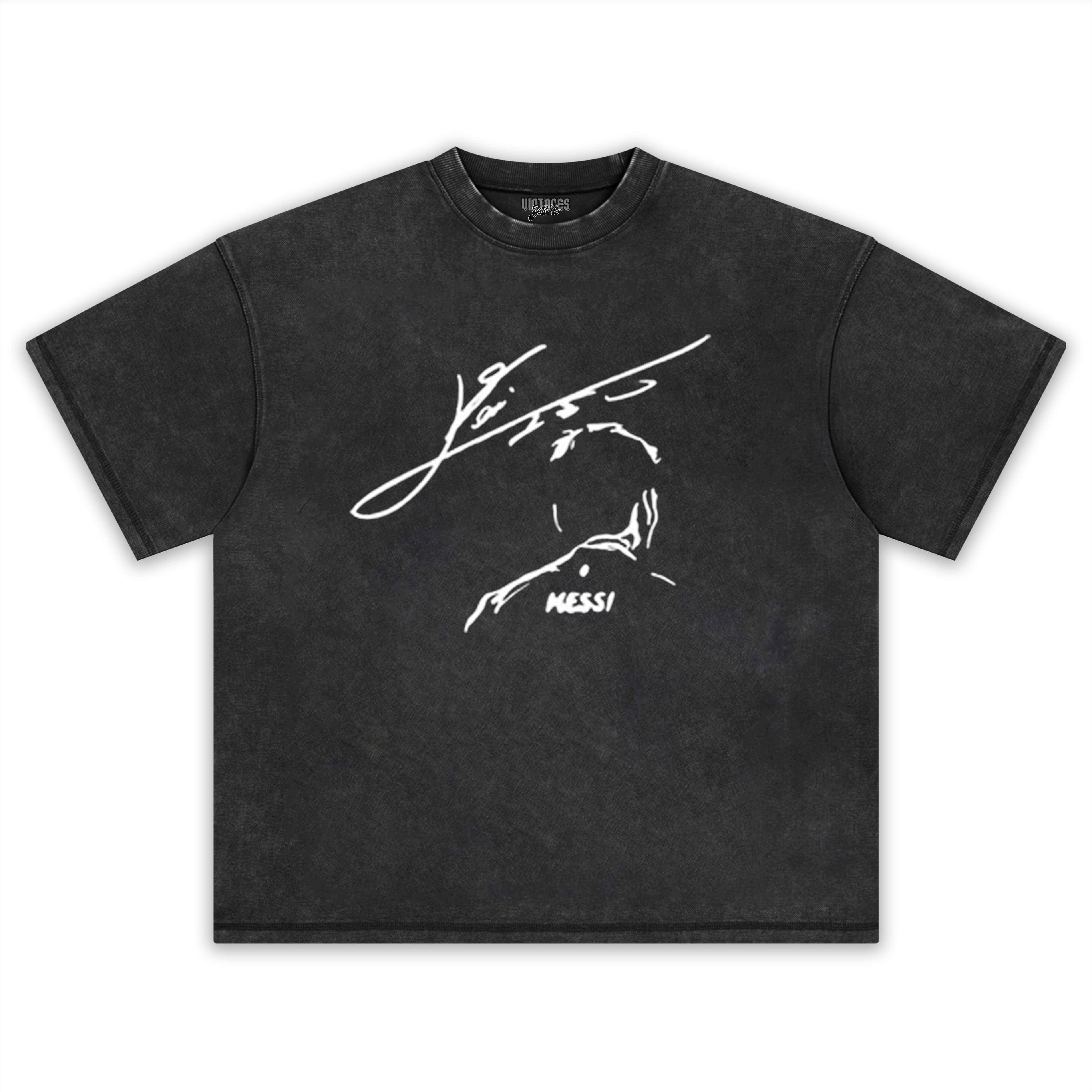 MESSI B&W TEE
