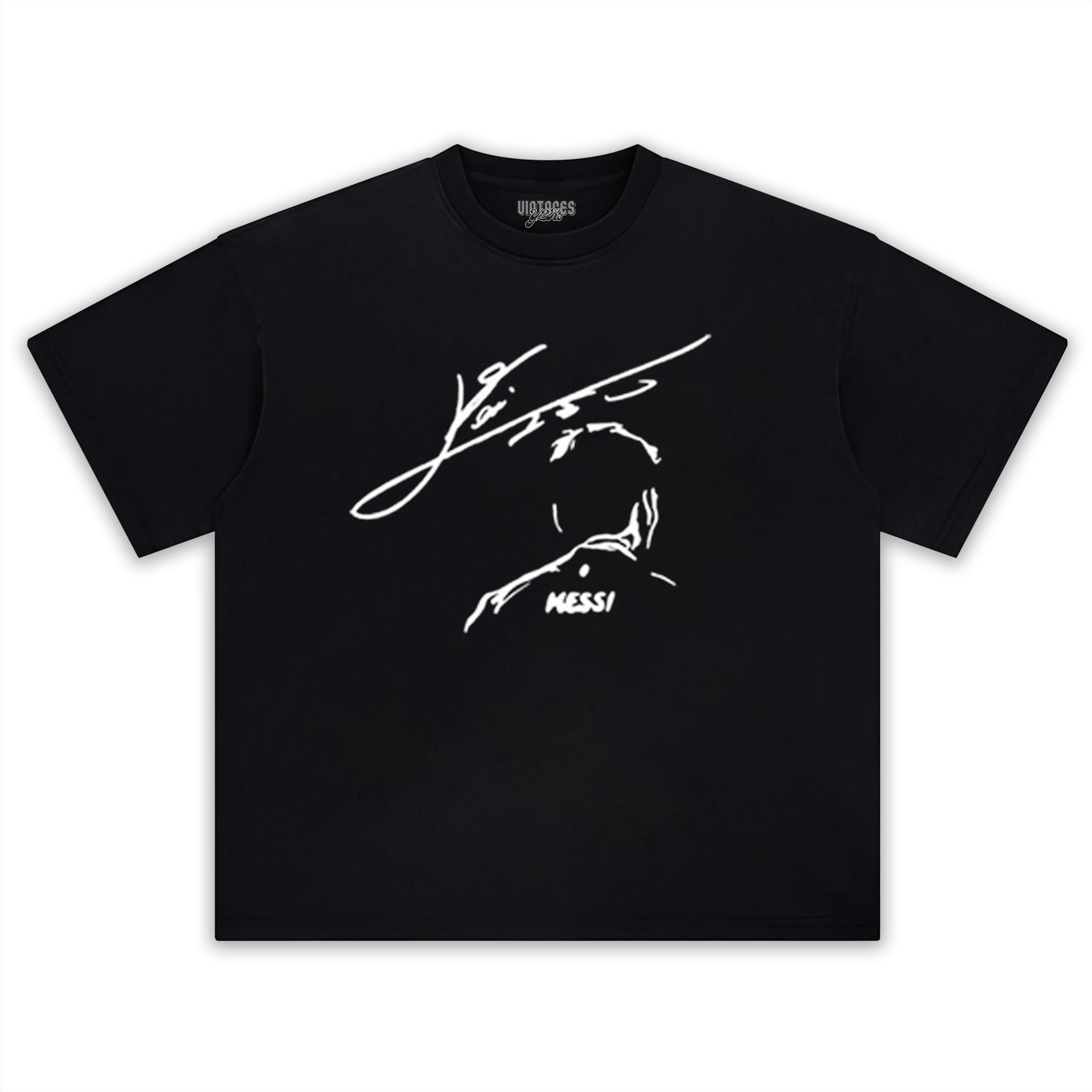 MESSI B&W TEE