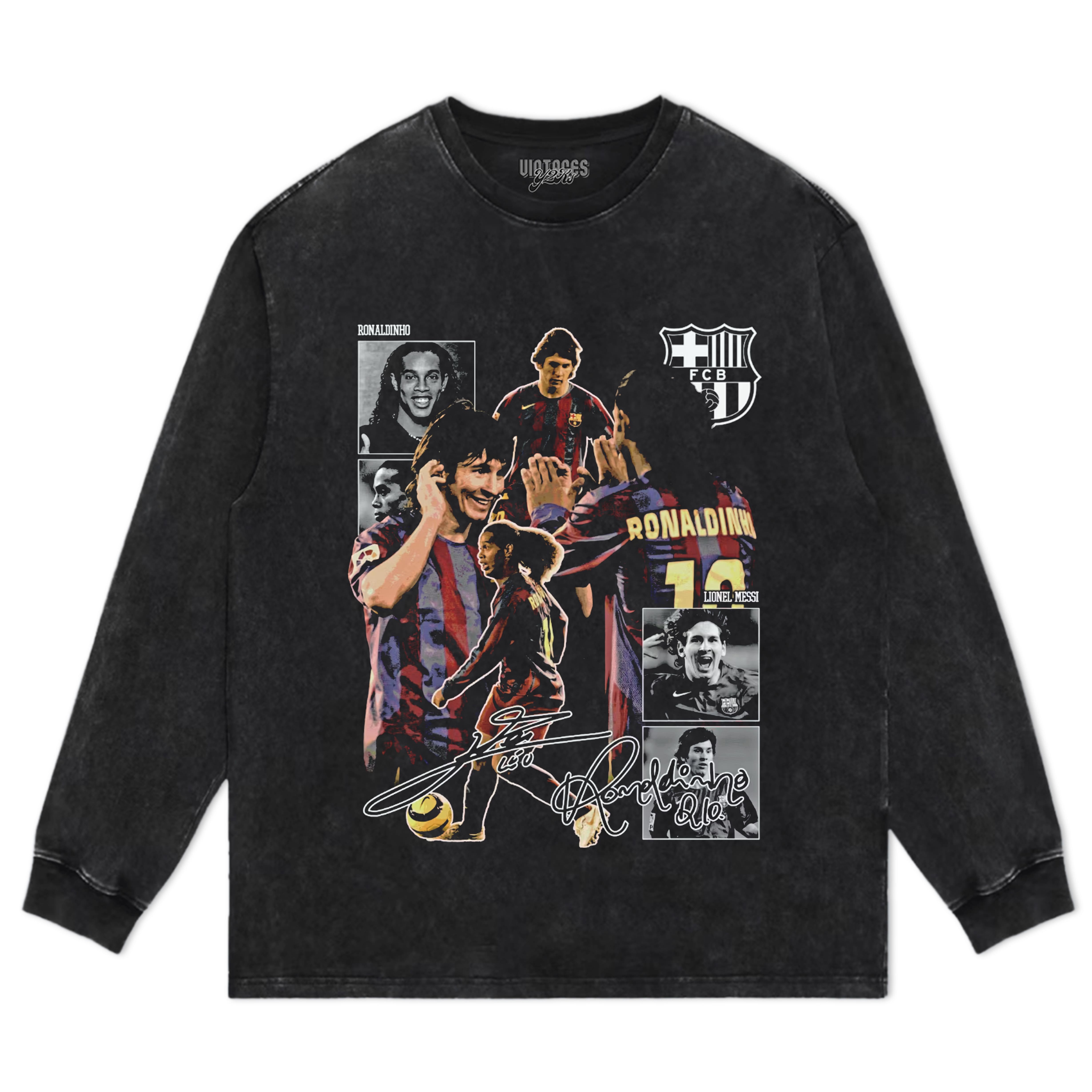 MESSI & RONALDINHO DUO TANK TOP & TEE & LONG SLEEVE & LAYERED LS & HOODIE
