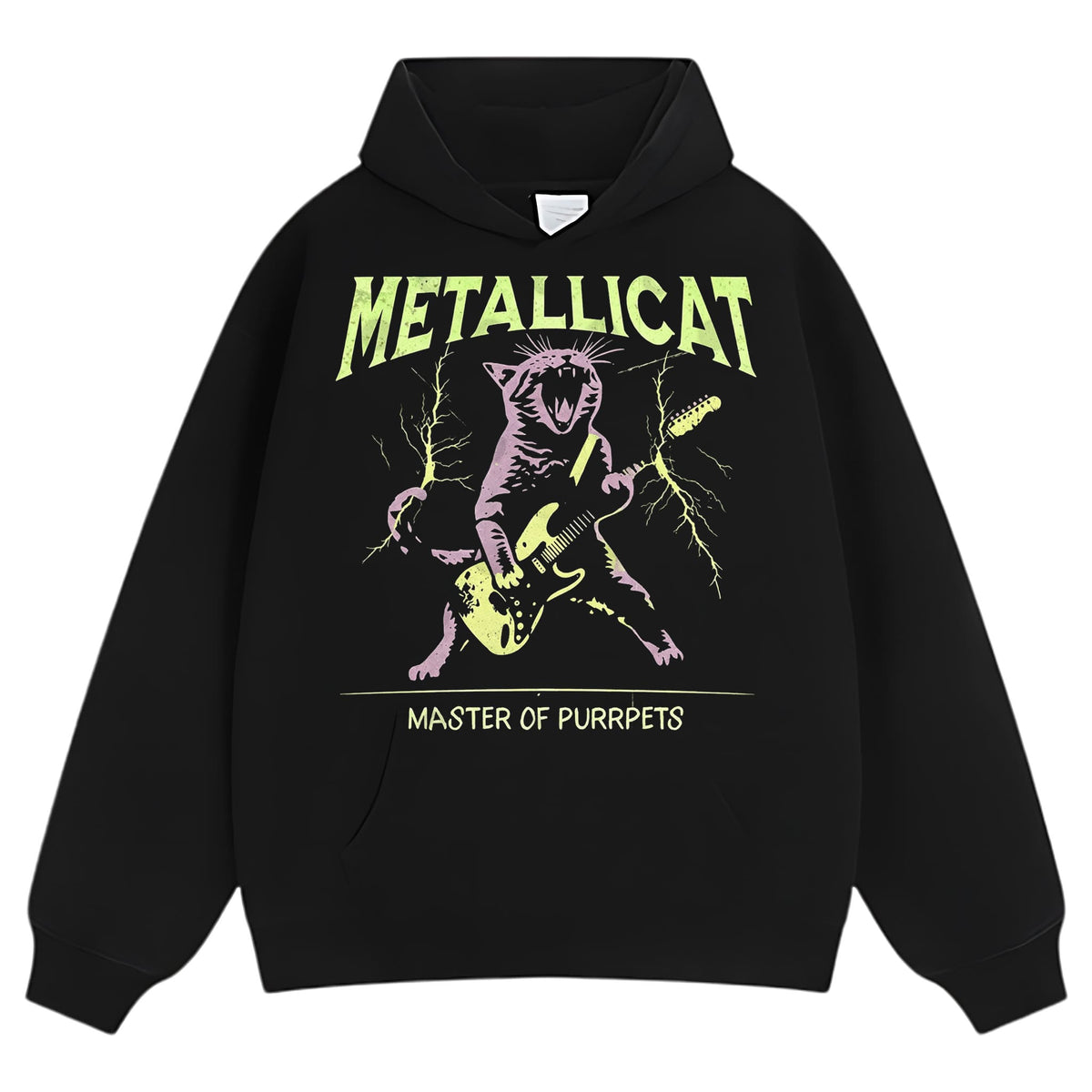 METALLICA - ROCK CAT TANK TOP & TEE & LONG SLEEVE & LAYERED LS & HOODIE