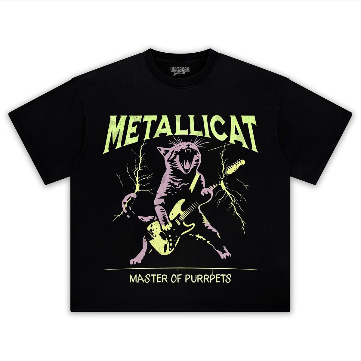 METALLICA - ROCK CAT TANK TOP & TEE & LONG SLEEVE & LAYERED LS & HOODIE