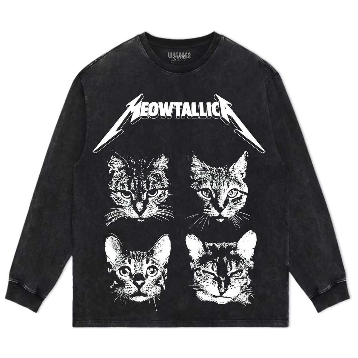 METALLICA - ROCK CAT V2 TANK TOP & TEE & LONG SLEEVE & LAYERED LS & HOODIE